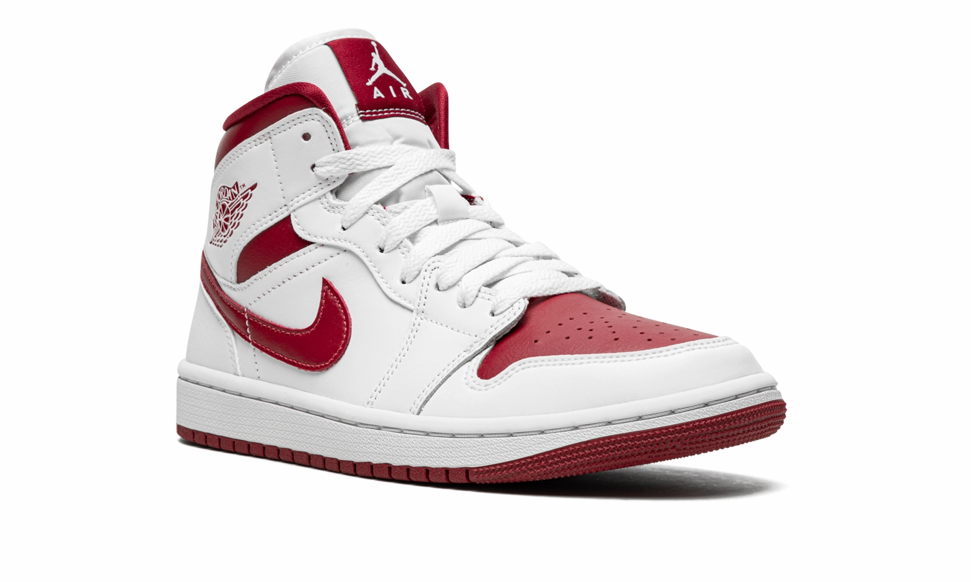 Smart Casual Sport Shoes AIR JORDAN 1 MID WMNS "Reverse Chicago"