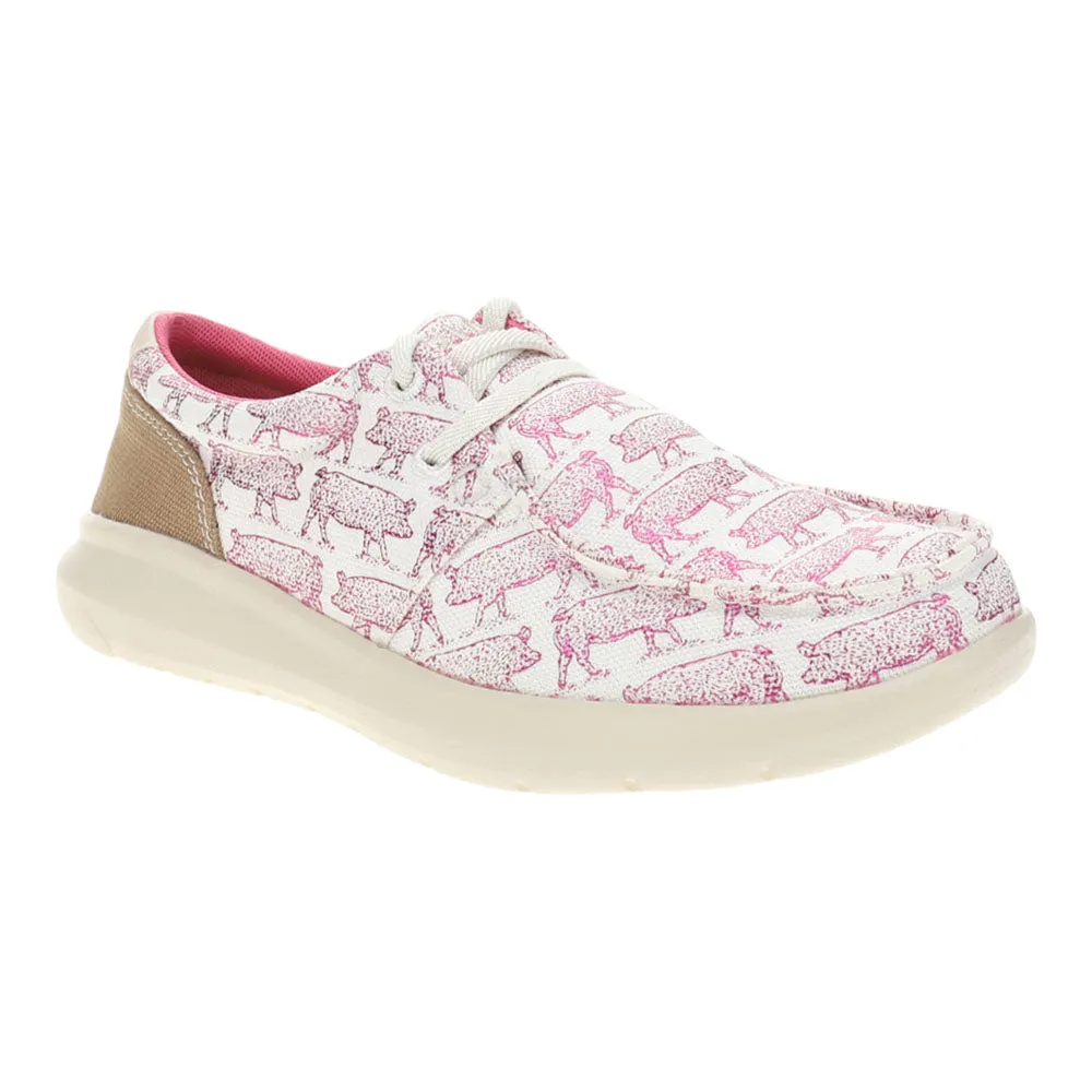 Trendy Casual Dress Shoes Hilo Graphic Boat Shoes