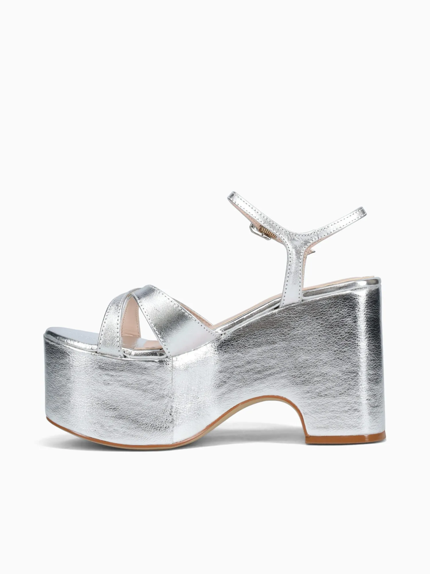 Arlet Silver Met.cristal Formal Vs Casual Shoes