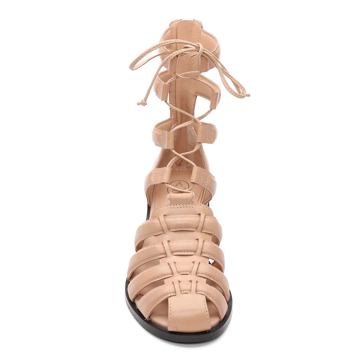 Juvia Chunky Heel Gladiator Lucchesse Boots