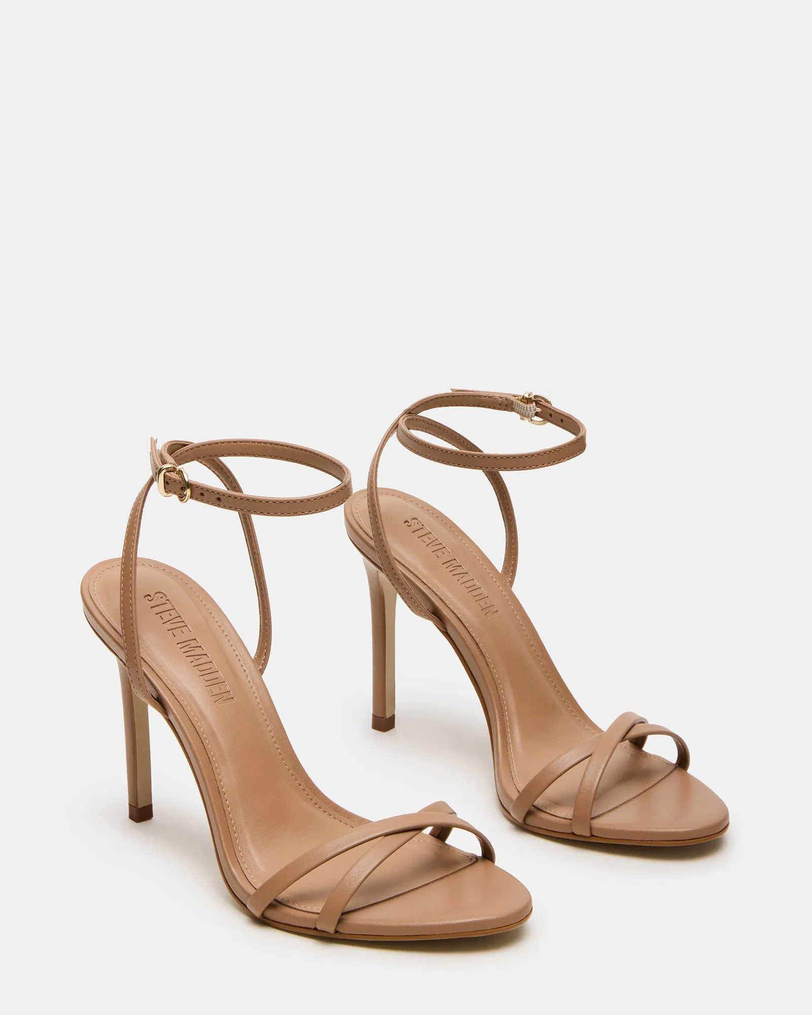 Maxi Dress With High Heels JYPSEY TAN LEATHER