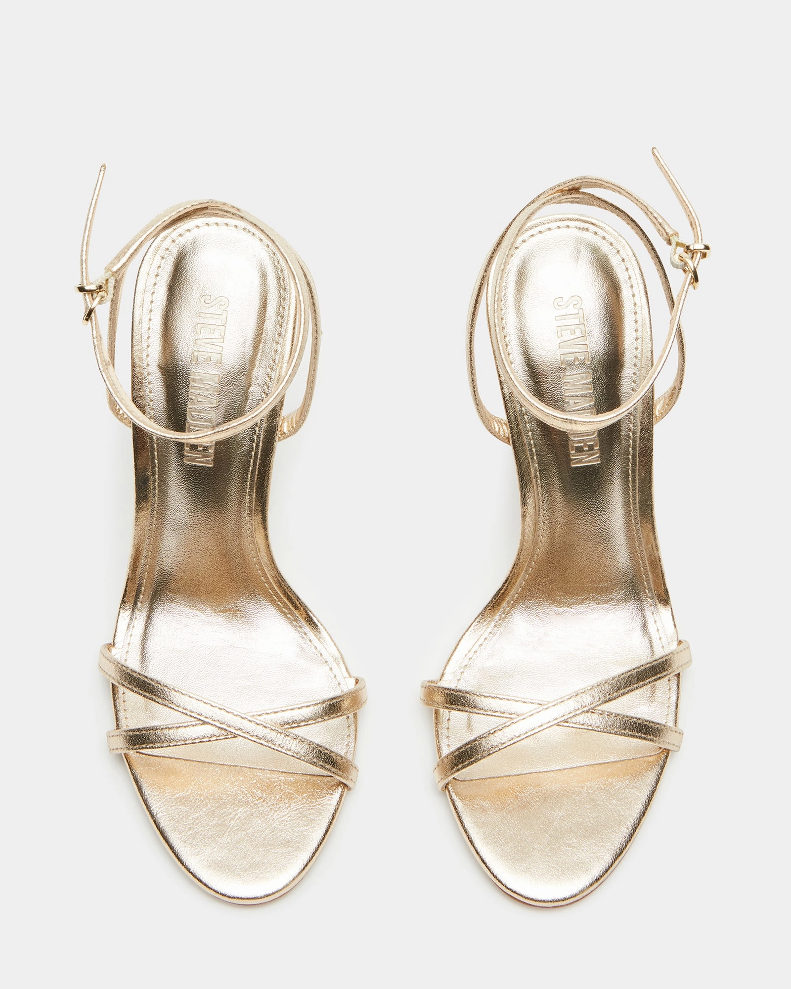 JYPSEY GOLD LEATHER Tight Dresses And High Heels