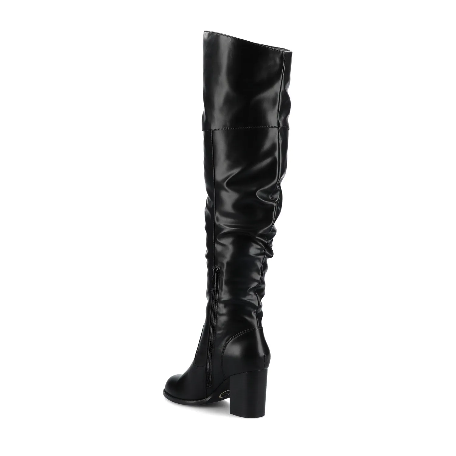 KAISON THIGH HIGH BOOTS IN X-WIDE CALF