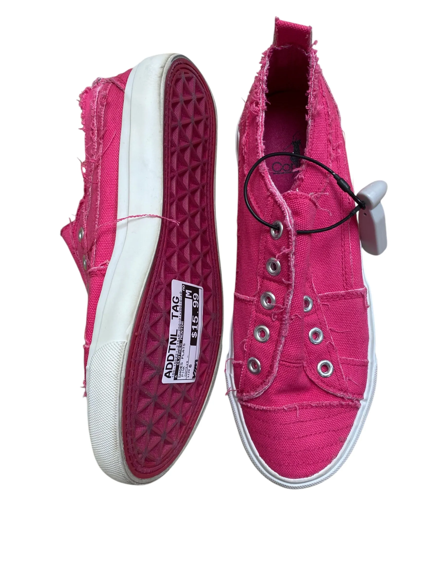Air Force 1 Low Se Ripstop Casual Shoes Shoes Flats By Clothes Mentor In Pink, Size: 6