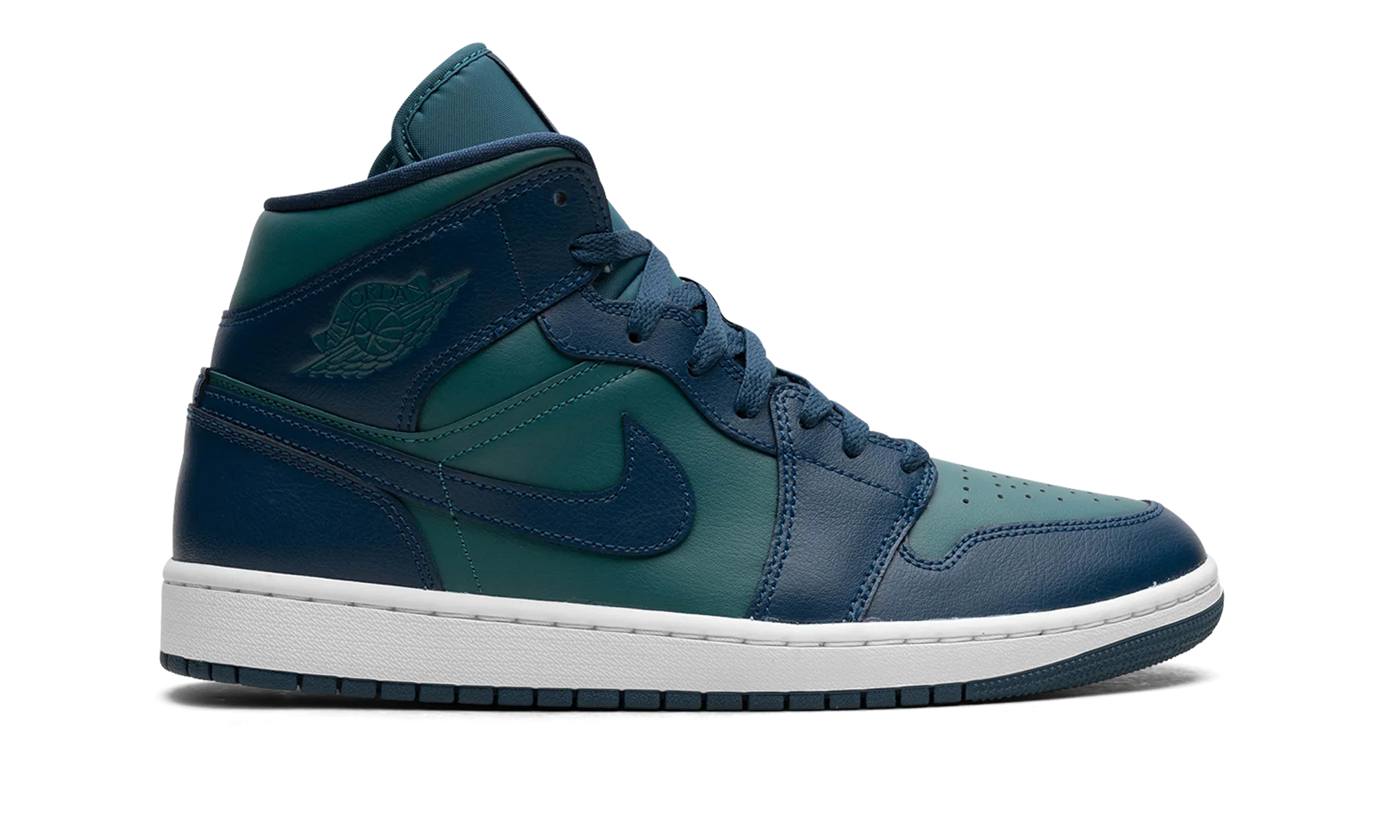 AIR JORDAN 1 MID WMNS "Sky J Teal" Stitch Sneakers
