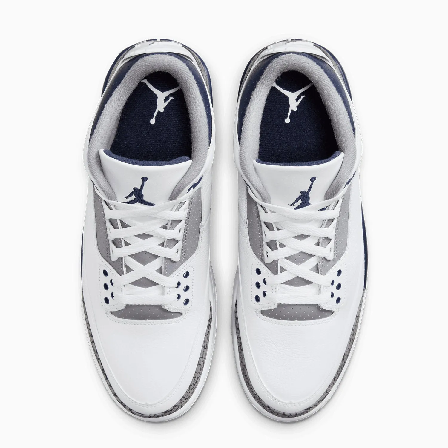 Men's Air Jordan 3 Retro "Midnight Navy" Steel Toe Work Sneakers