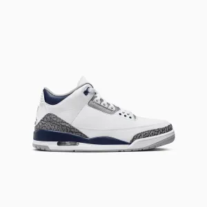 Men's Air Jordan 3 Retro "Midnight Navy" Turtle Sneakers