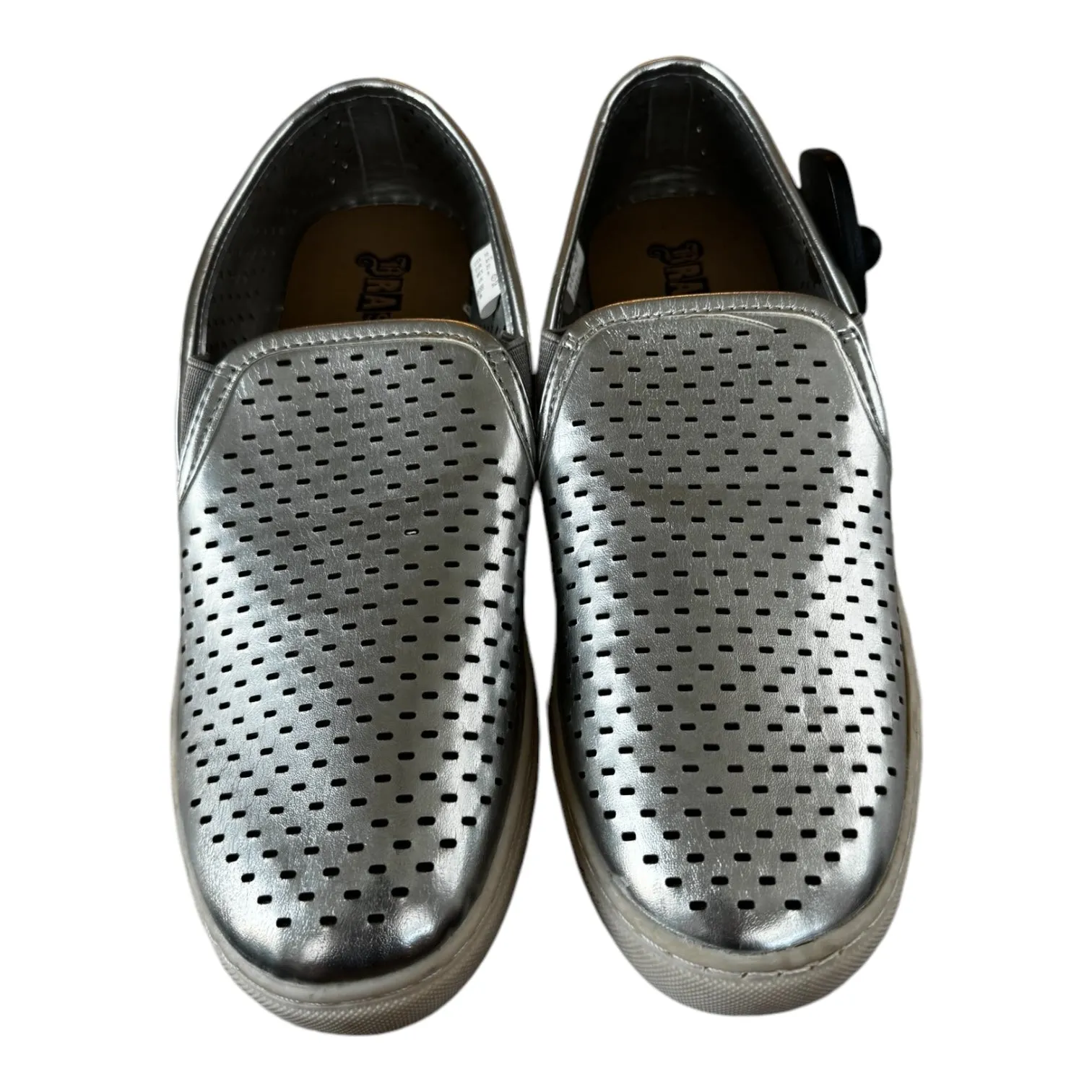 Weightlifting Shoes Flat Shoes Flats By Brash In Silver, Size: 10