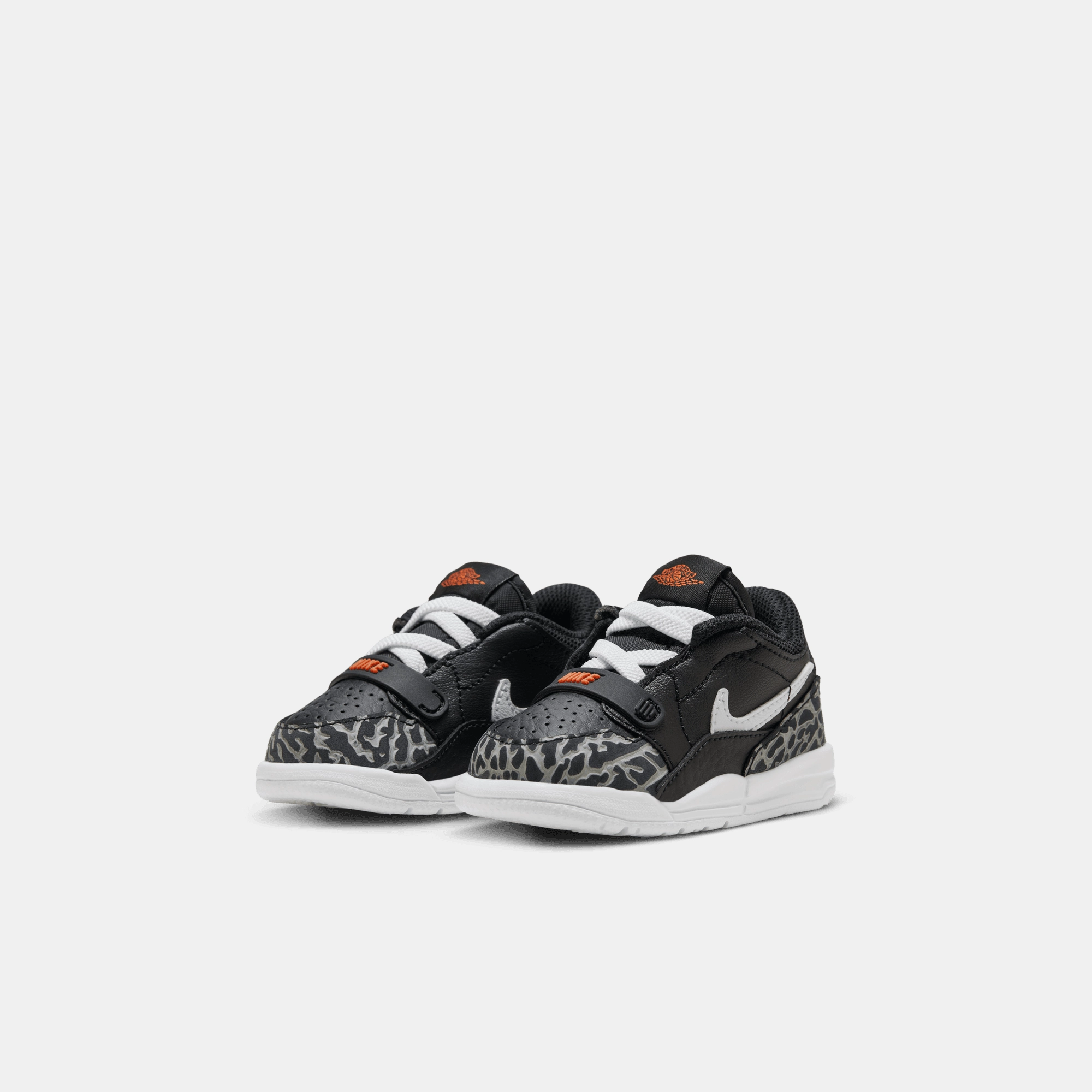 Air Jordan Kids' Legacy 312 Low Black White Safety Orange (TD) Casual Puma Sneakers