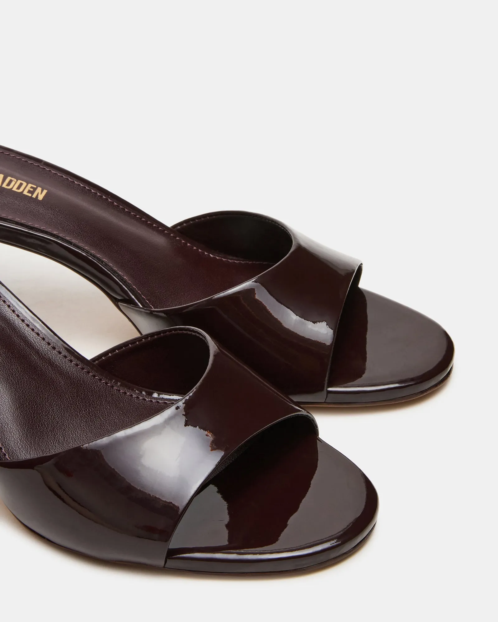 KENDRIX BROWN LEATHER Snow White High Heels