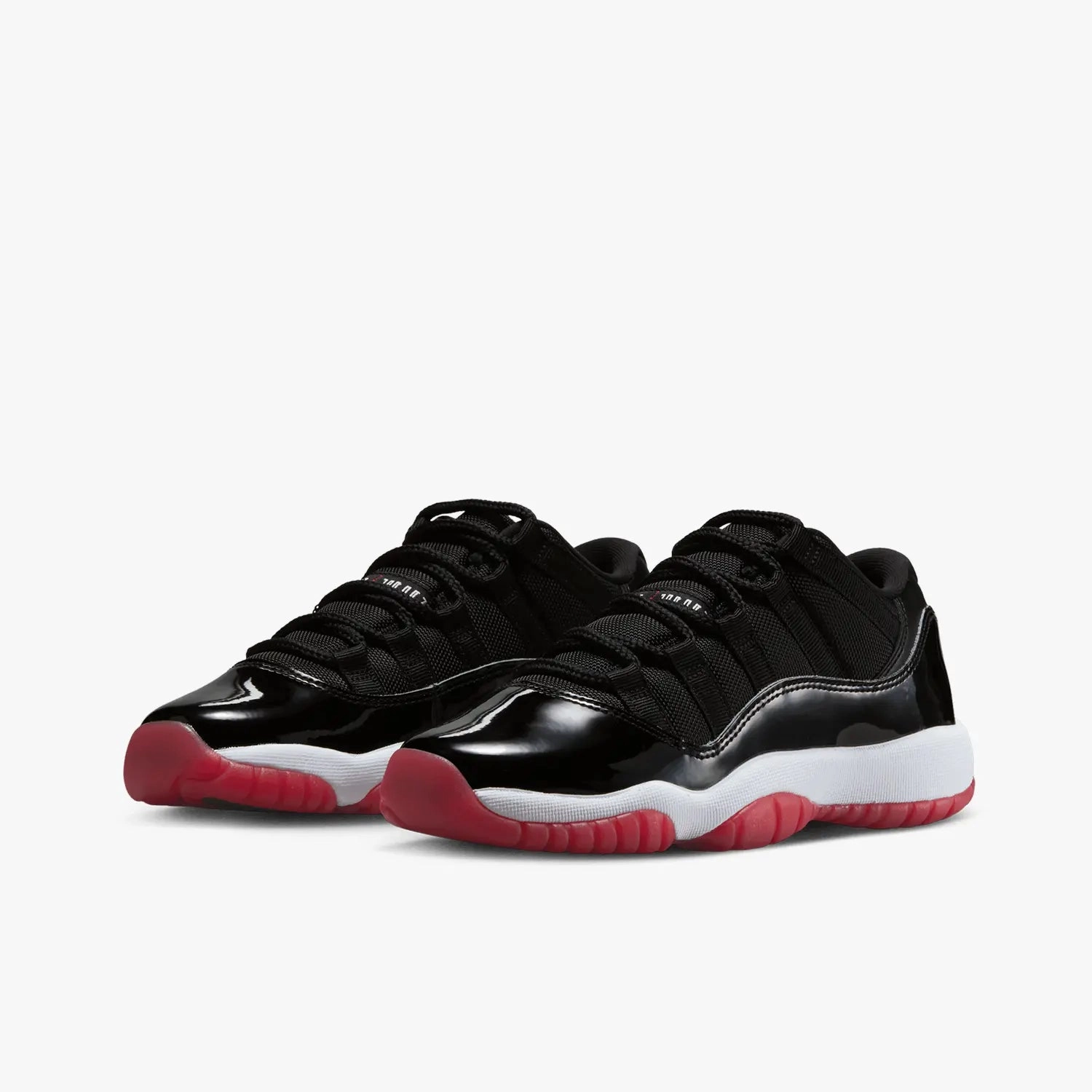 Kid's Air Jordan 11 Retro Low "Bred" Grade School Glove Sneakers