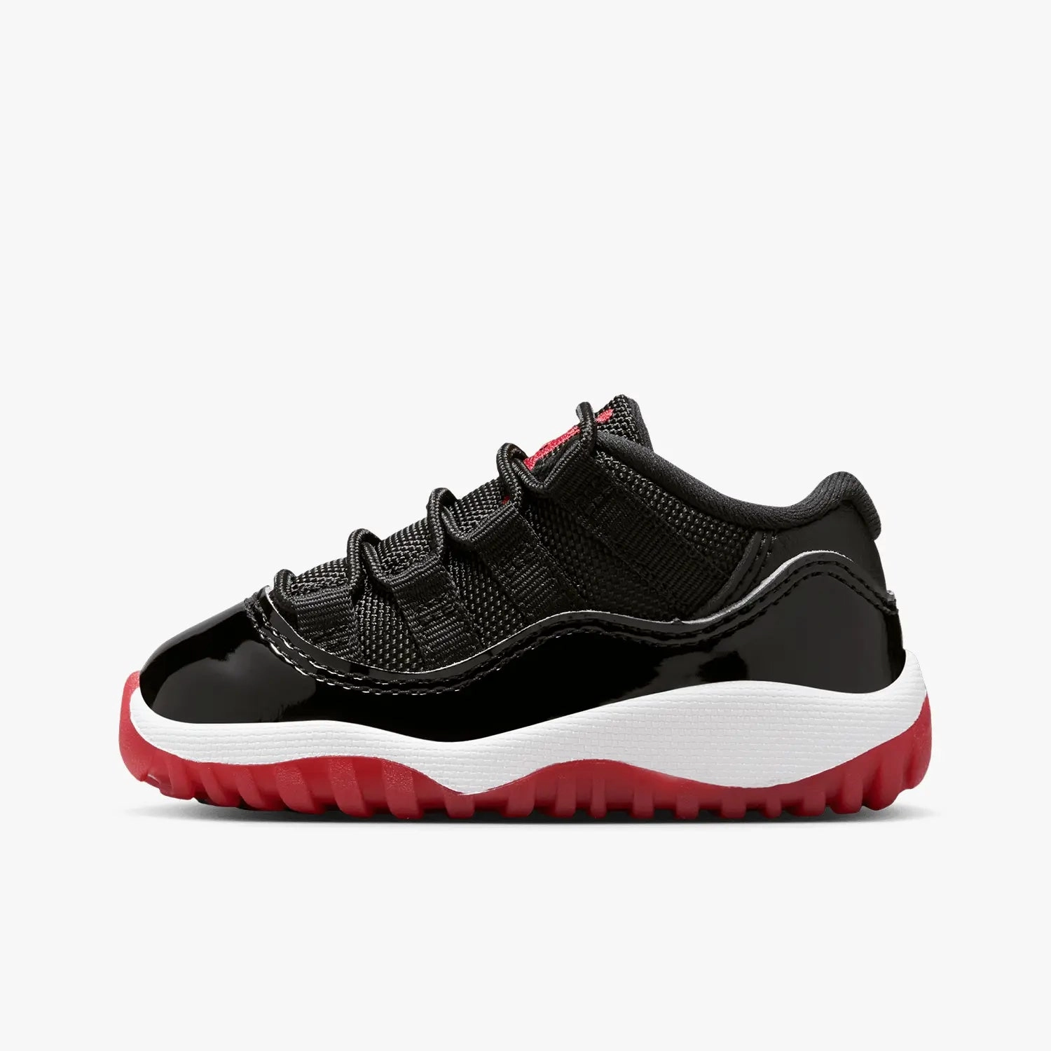 Cute Platform Sneakers Kid's Air Jordan 11 Retro Low "Bred" Toddlers