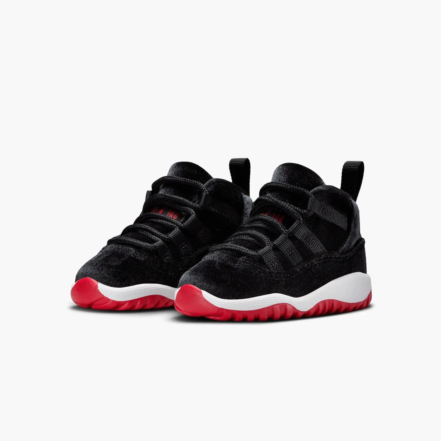 Kid's Air Jordan 11 Retro "Bred Velvet" Toddler Deion Sneakers