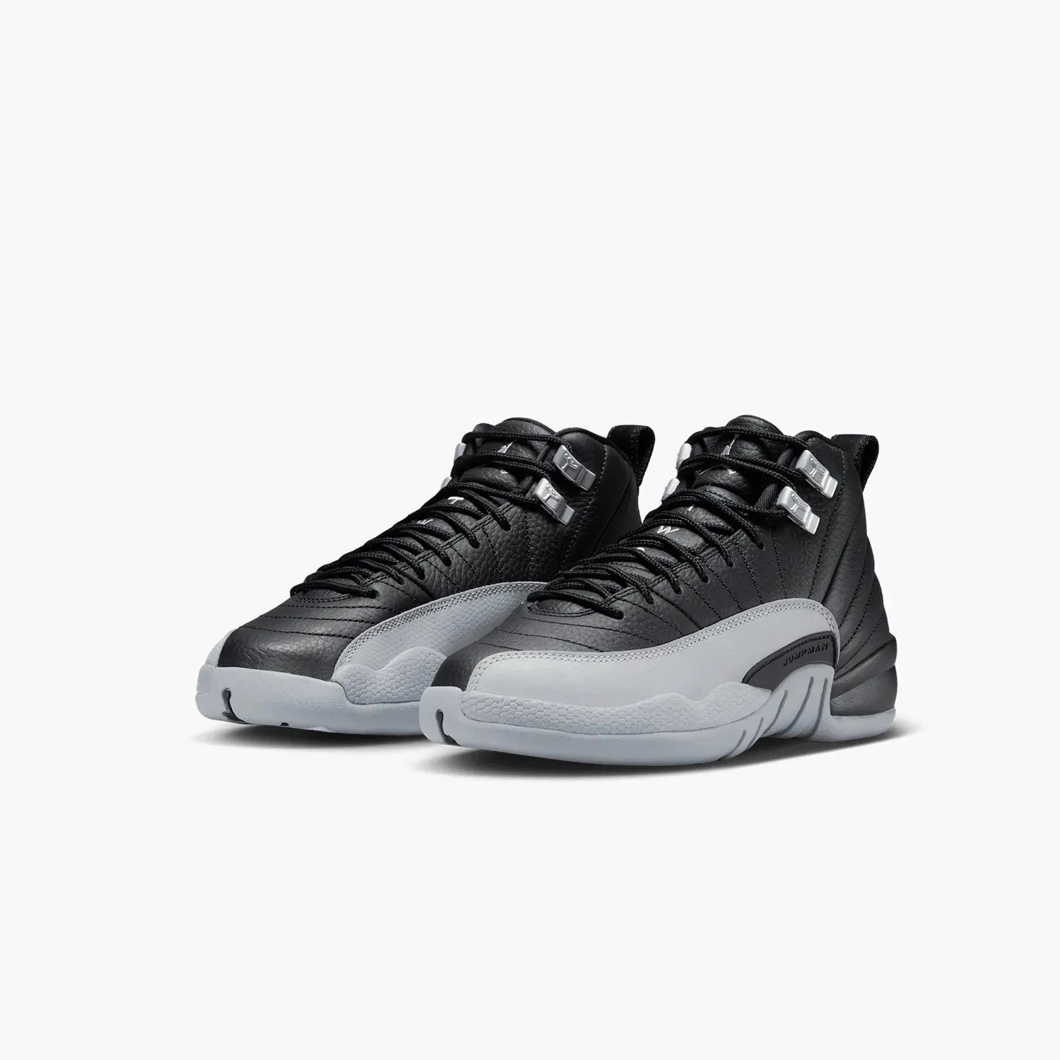Kid's Air Jordan 12 Retro "Barons" Grade School Tuxedo Sneakers