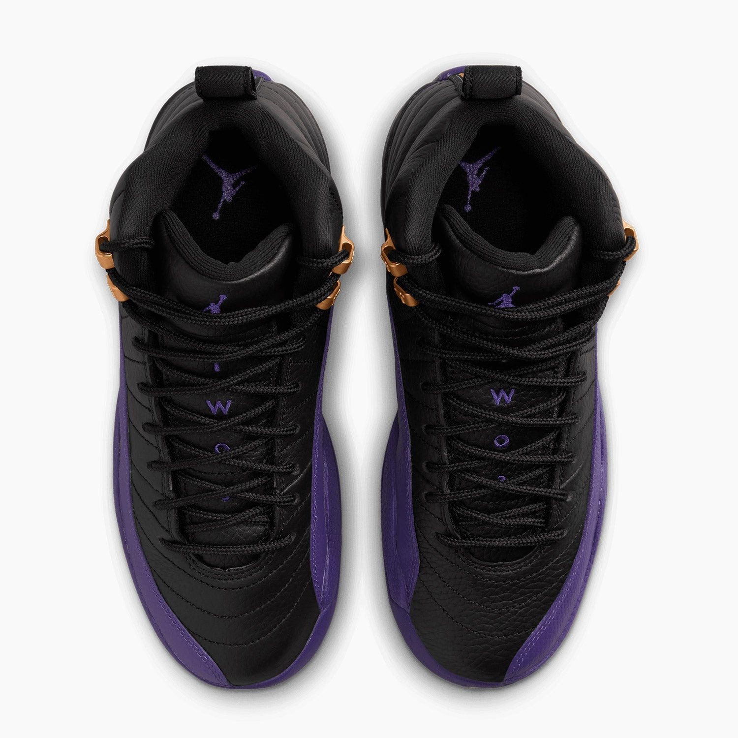 Kid's Air Jordan 12 Retro "Field Purple" Grade School Volatile Platform Sneakers