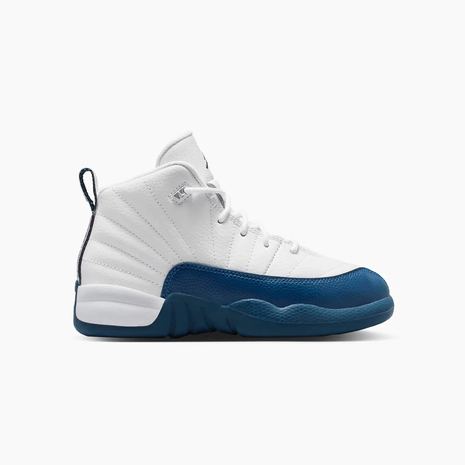 Kid's Air Jordan 12 Retro "French Blue" Pre School Sneakers Without Socks