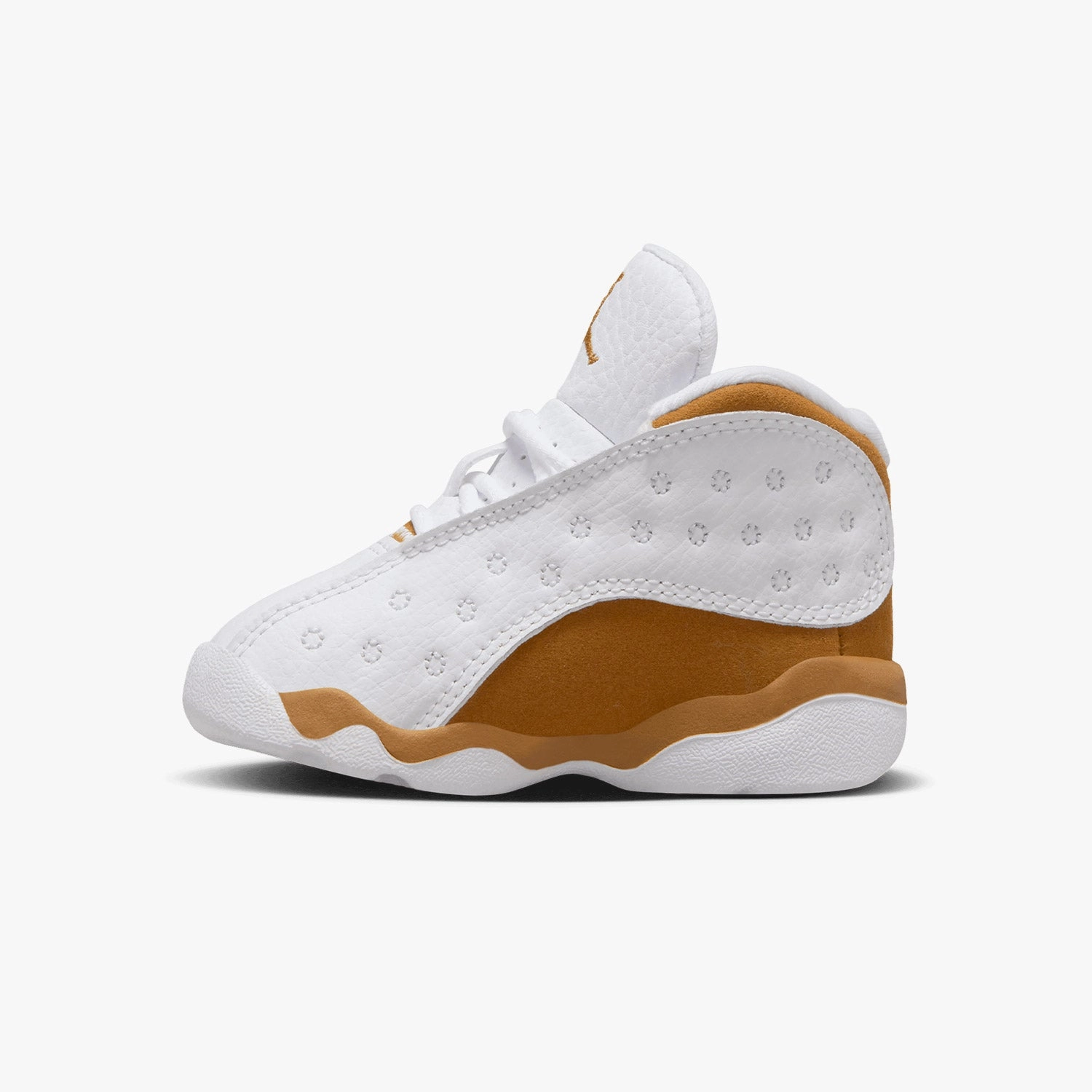 Kid's Air Jordan 13 Retro "Wheat" Toddlers Grand Crosscourt Winner Leather Lace-up Sneakers