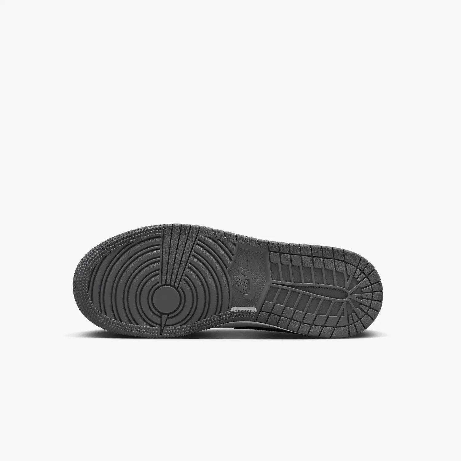 Kid's Air Jordan 1 Low "Iron Grey" Grade School Track And Field Sneakers