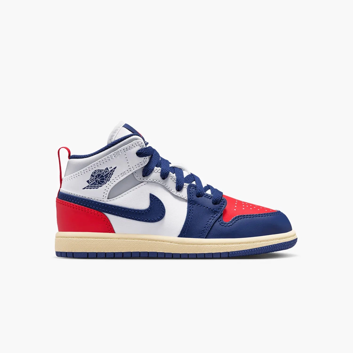 Kid's Air Jordan 1 Mid "Rare Air" Pre School Silver Sneakers Workout