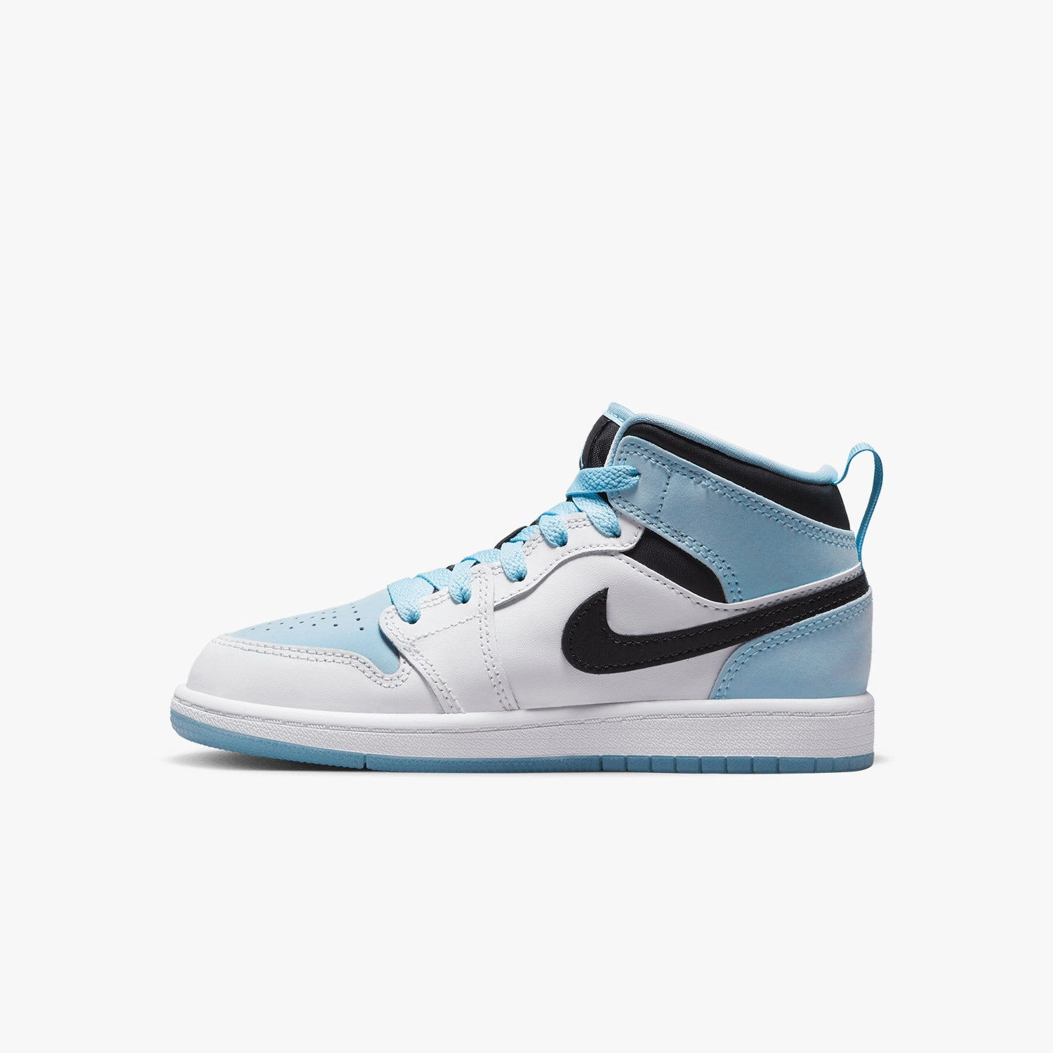 Kid's Air Jordan 1 Mid SE "Ice Blue" Pre School Sneakers Trailer