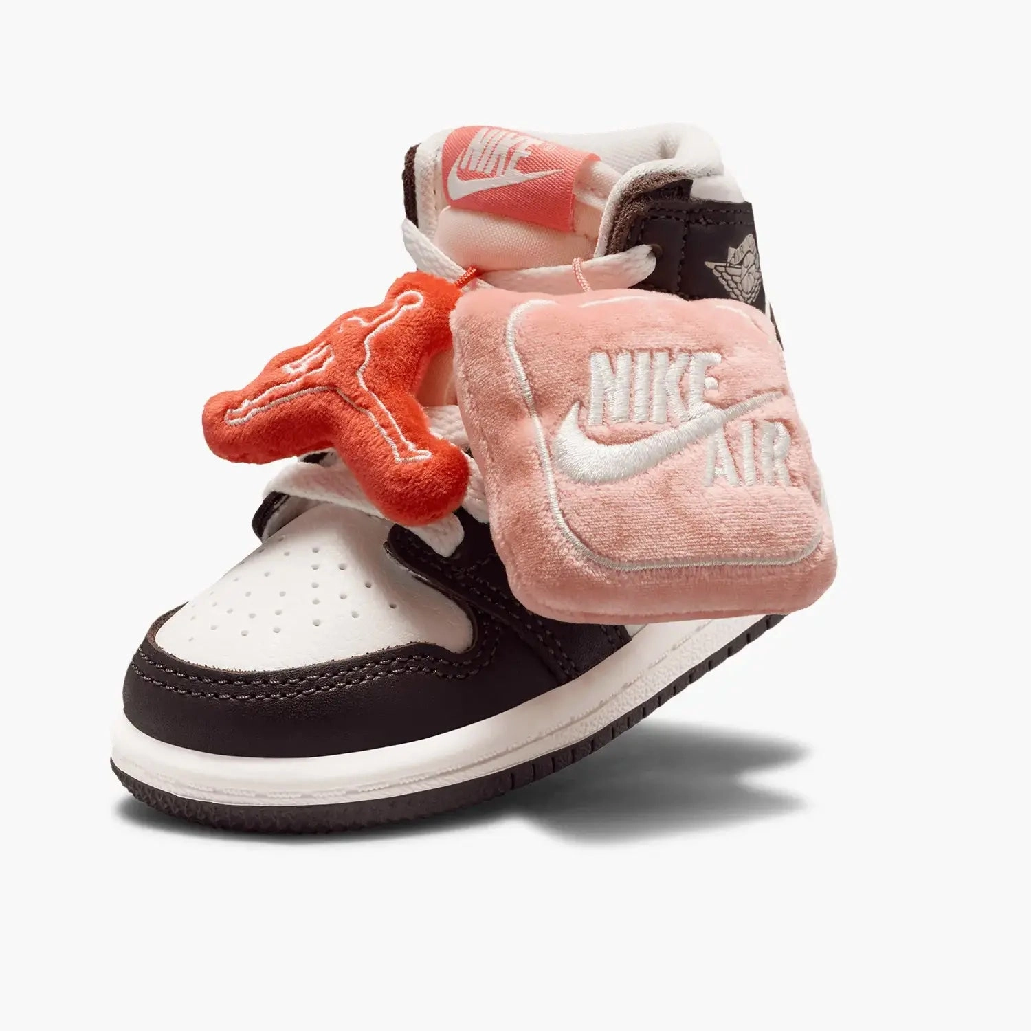 Kid's Air Jordan 1 Retro High OG "Light Madder Root" Toddlers Dolce Vita Slip On Sneakers