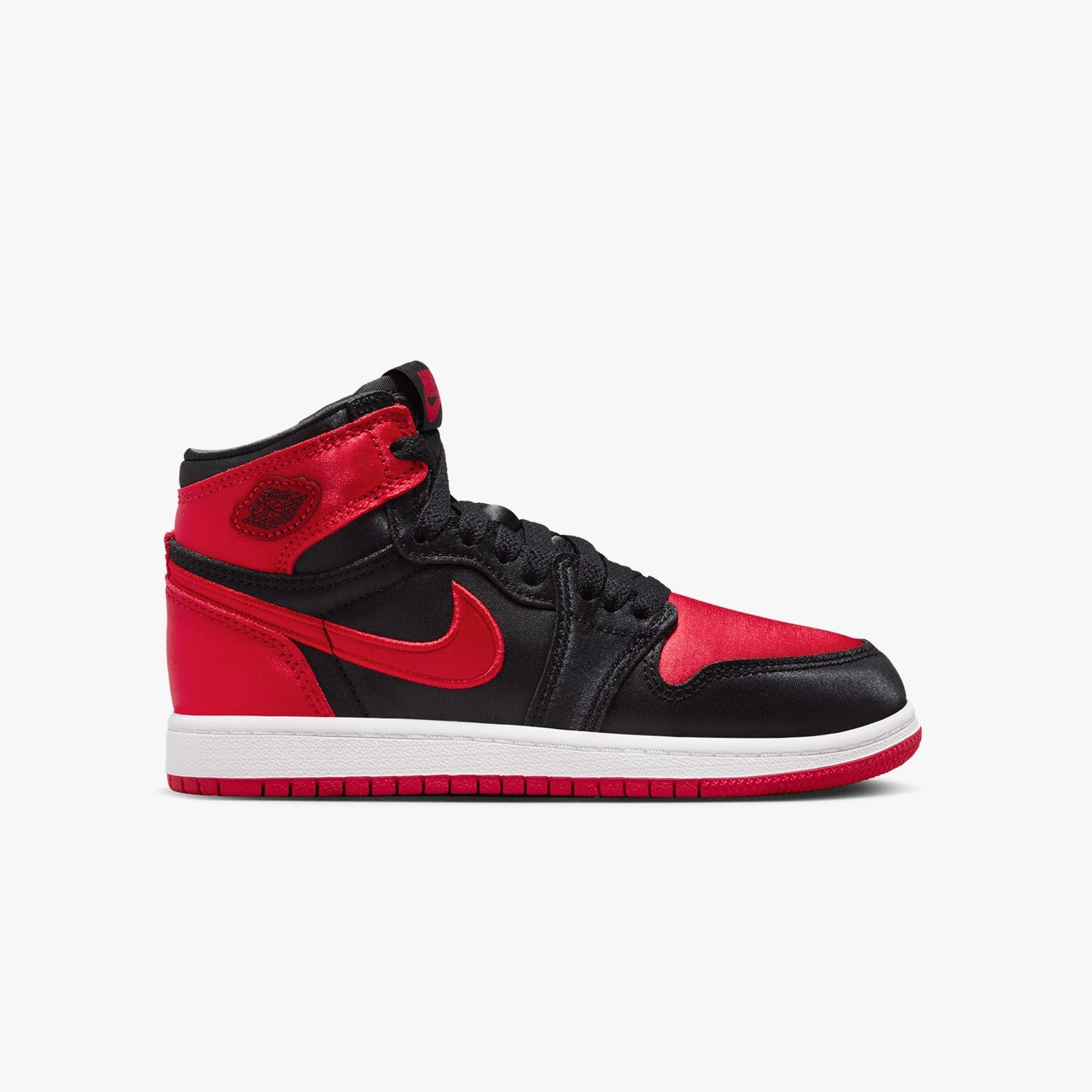 Kid's Air Jordan 1 Retro High OG "Satin Bred" Pre School Mix No 6 Sneakers