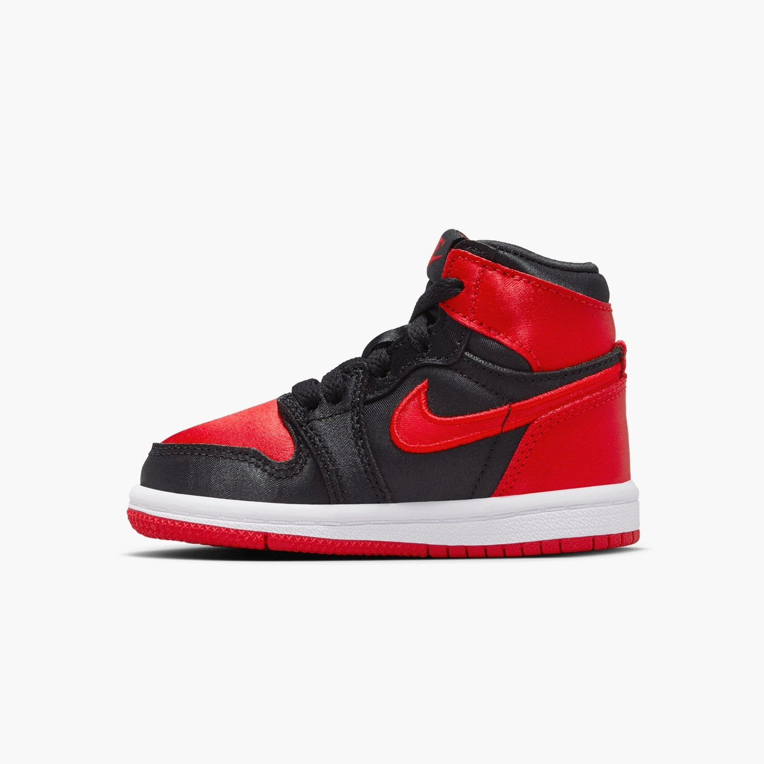 Kid's Air Jordan 1 Retro High OG "Satin Bred" Toddlers Difference Between Sneakers And Tennis Shoes
