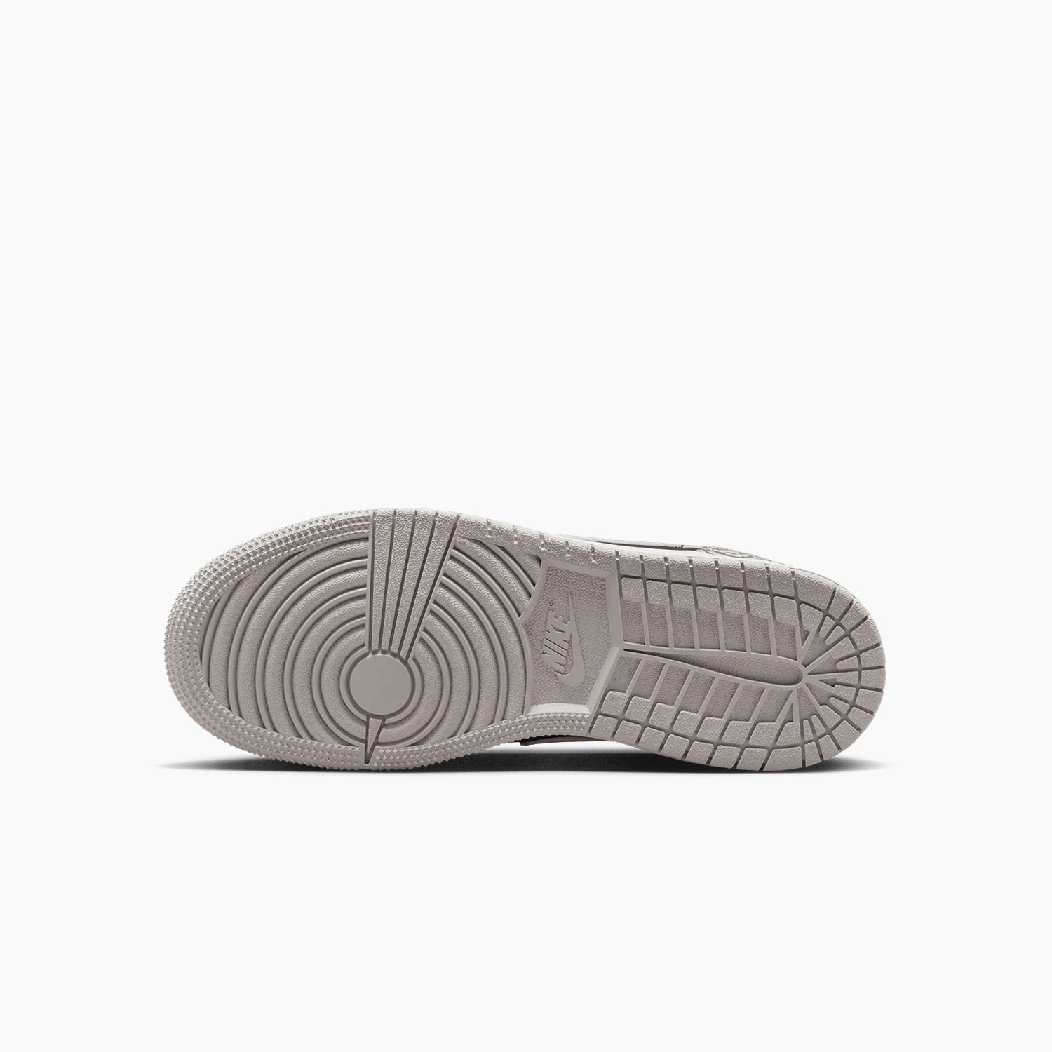 White Velcro Sneakers Kid's Air Jordan 1 Retro OG "Black Cement" Grade School