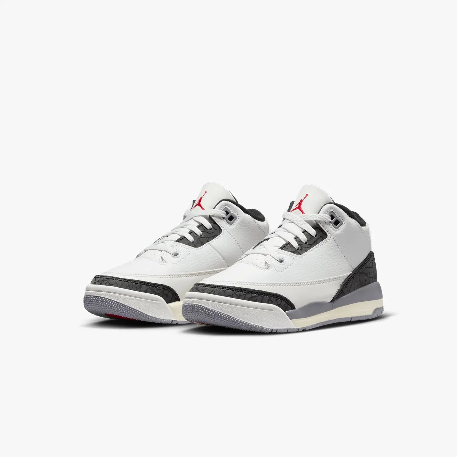 Kid's Air Jordan 3 Retro "Cement Grey" Pre School Sneakers Outlet