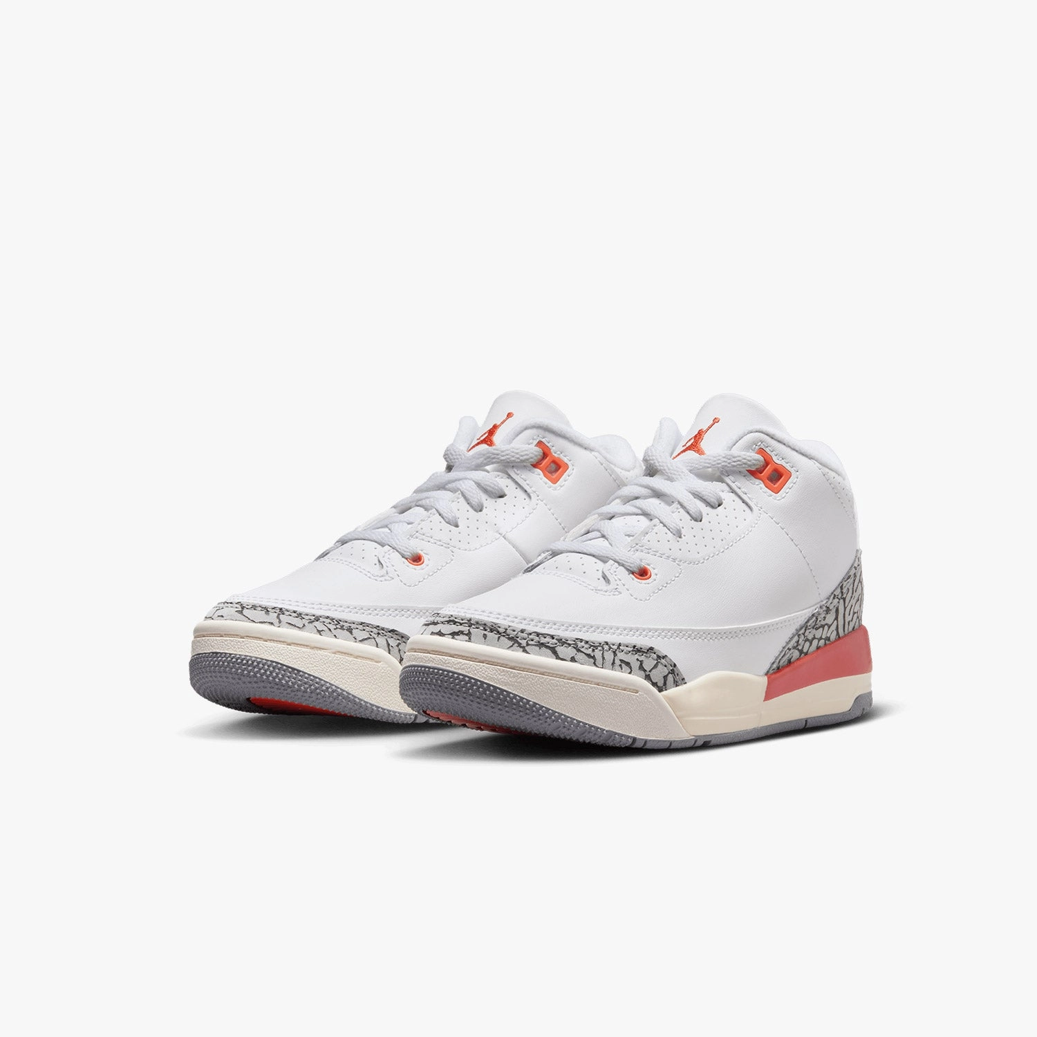 Denim Sneakers Kid's Air Jordan 3 Retro "Georgia Peach" Pre School