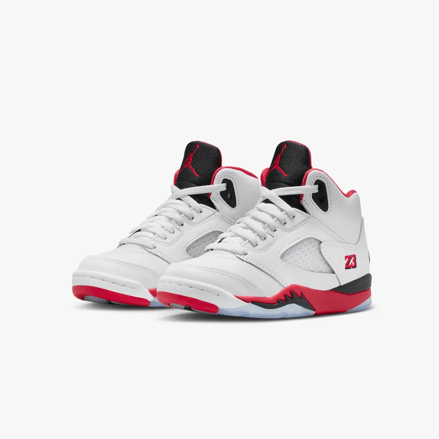 Sparkly Sneakers Kid's Air Jordan 5 Retro OG "Fire Red Black Tongue" Pre School