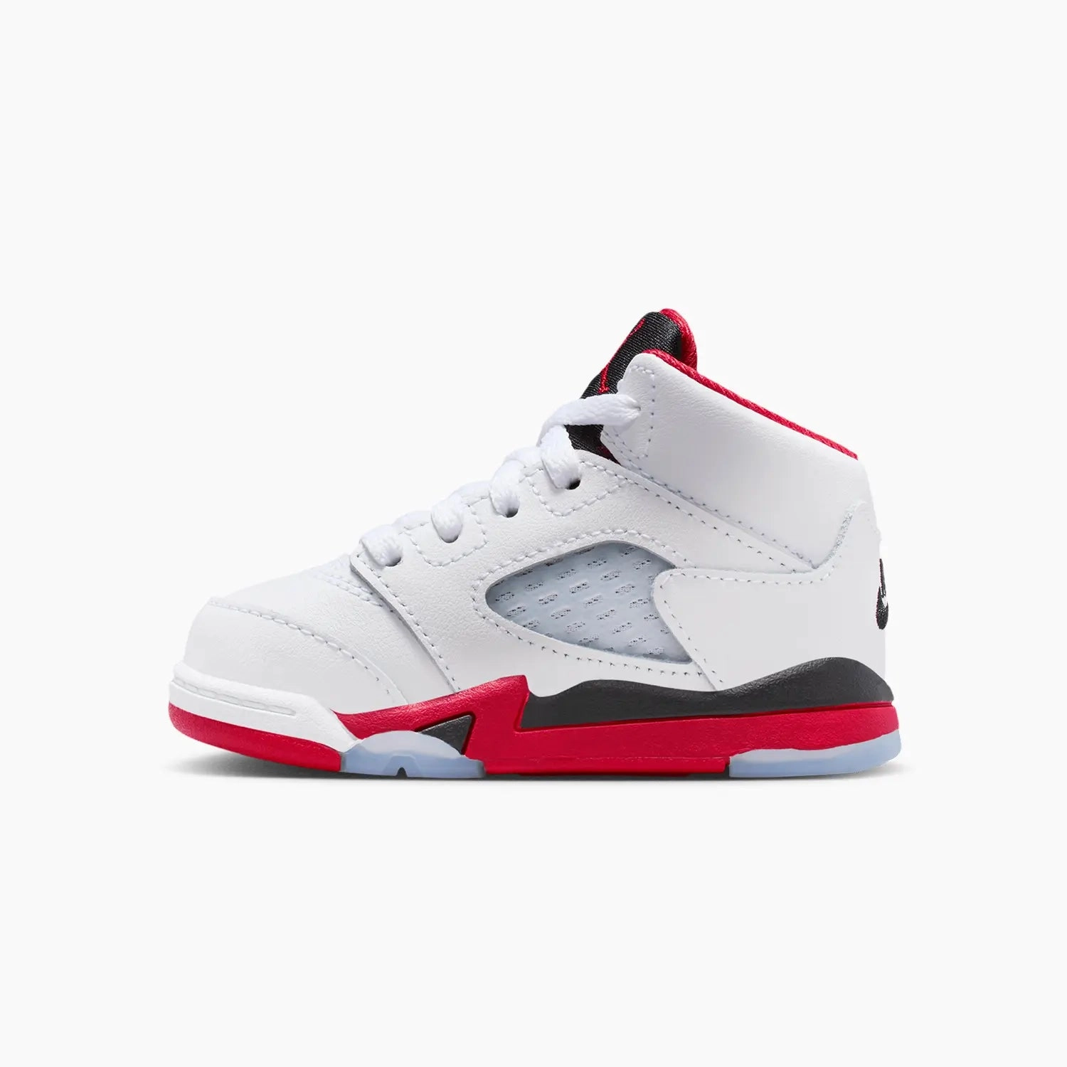 Kid's Air Jordan 5 Retro OG "Fire Red Black Tongue" Toddlers Sneakers Racing