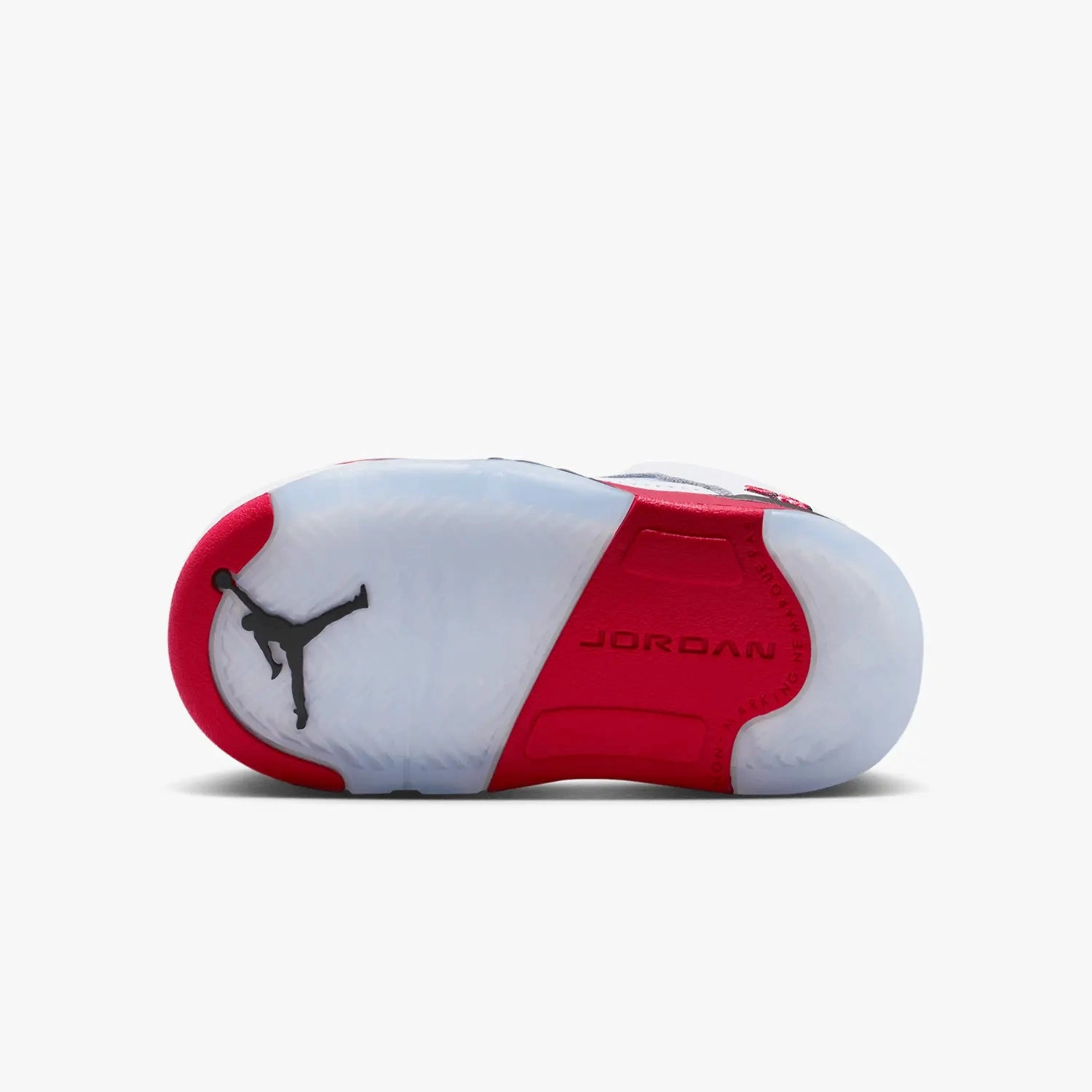 Academy Sports Sneakers Kid's Air Jordan 5 Retro OG "Fire Red Black Tongue" Toddlers