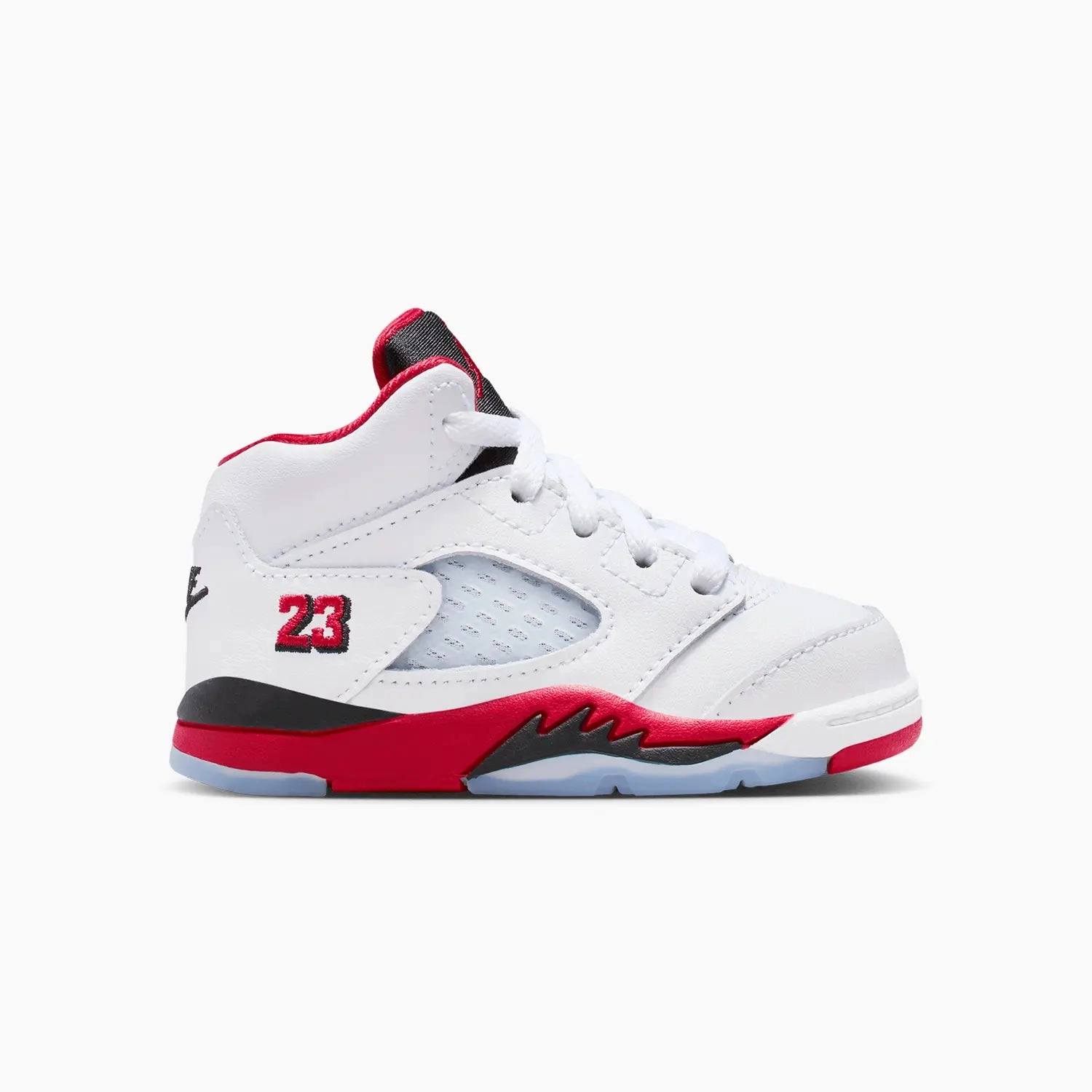 Kid's Air Jordan 5 Retro OG "Fire Red Black Tongue" Toddlers Sneakers Plus Flemington