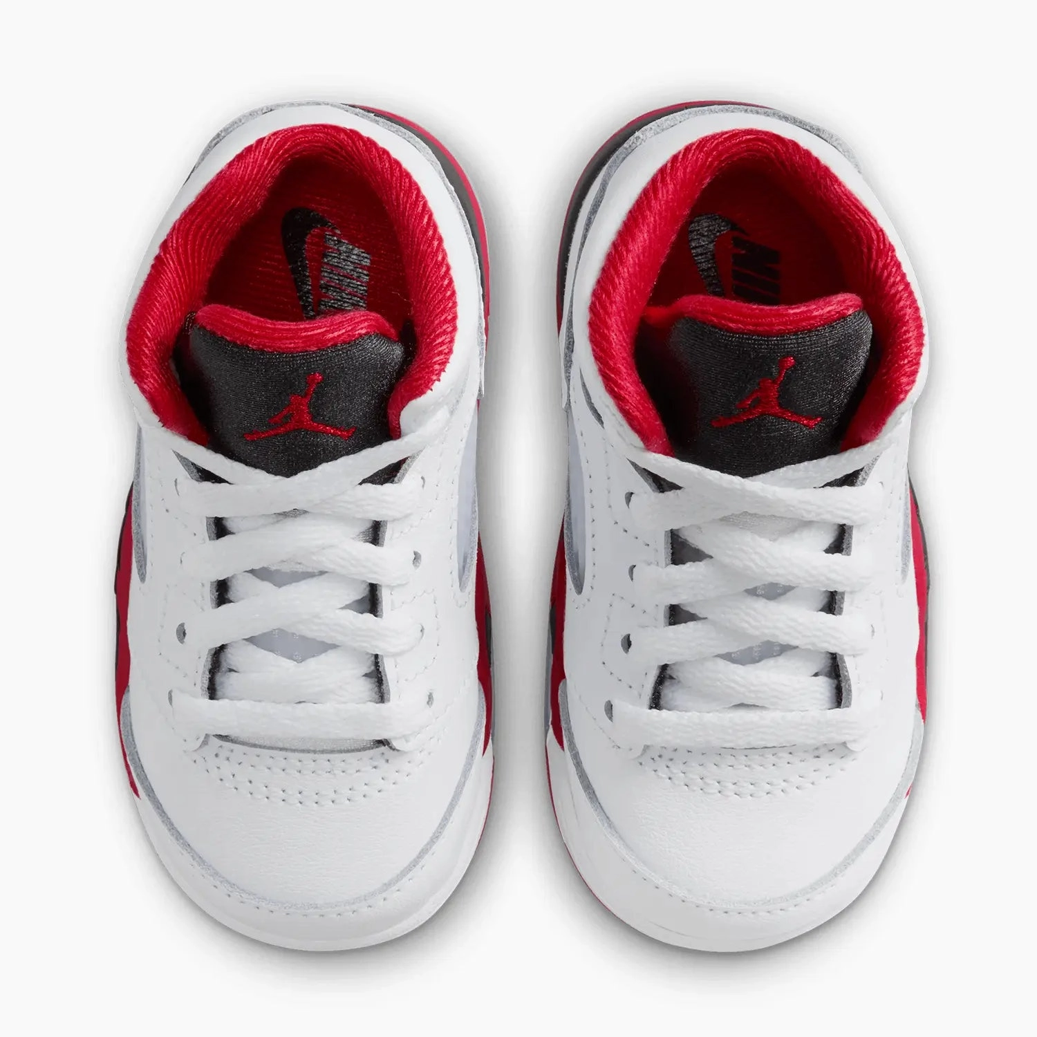 New Balance Running Sneakers Kid's Air Jordan 5 Retro OG "Fire Red Black Tongue" Toddlers