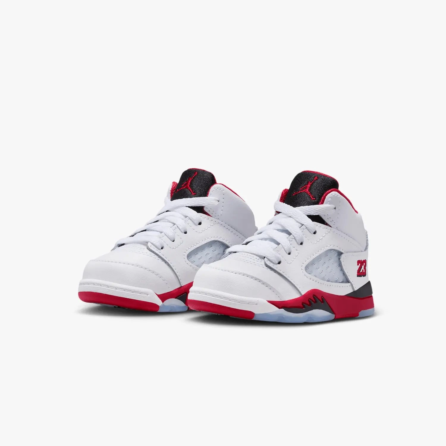 Kid's Air Jordan 5 Retro OG "Fire Red Black Tongue" Toddlers Air Sneakers Deals