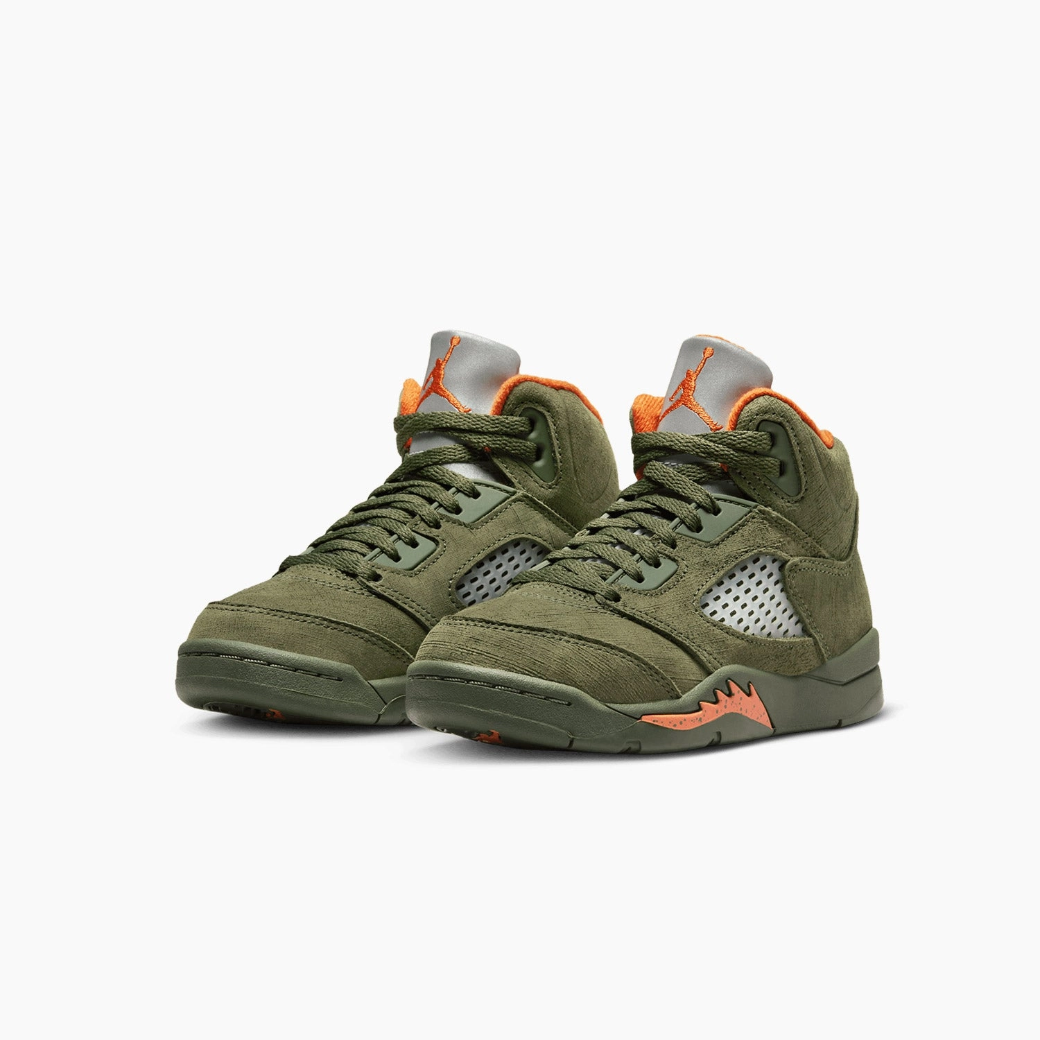 Heel Sneakers Kid's Air Jordan 5 Retro "Olive" Pre School