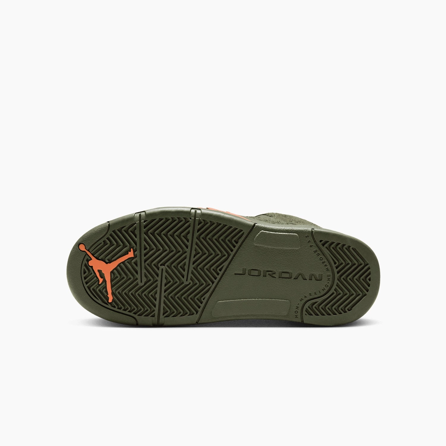 Slip Resistant Steel Toe Sneakers Kid's Air Jordan 5 Retro "Olive" Pre School