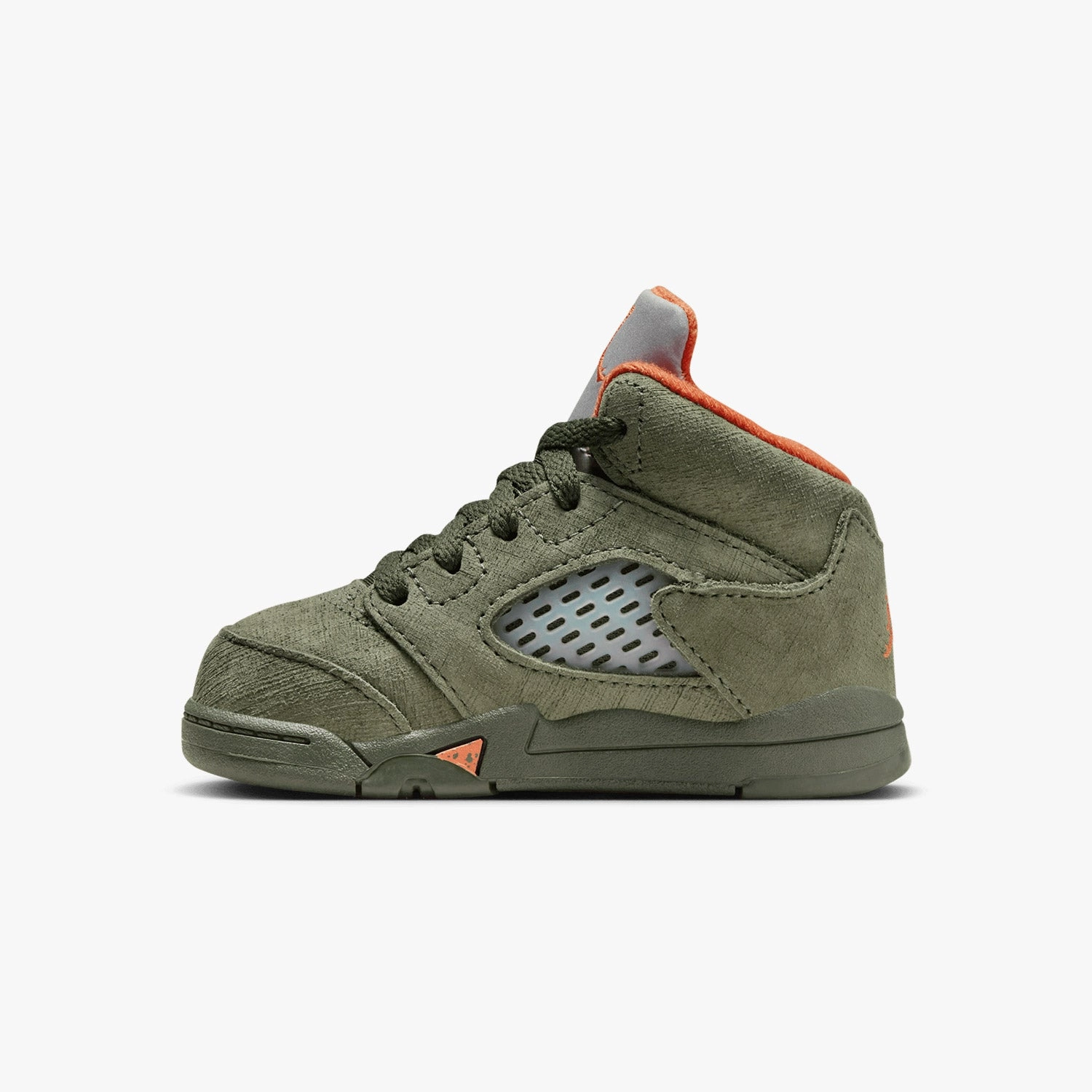 Kid's Air Jordan 5 Retro "Olive" Toddlers Jm Sneakers