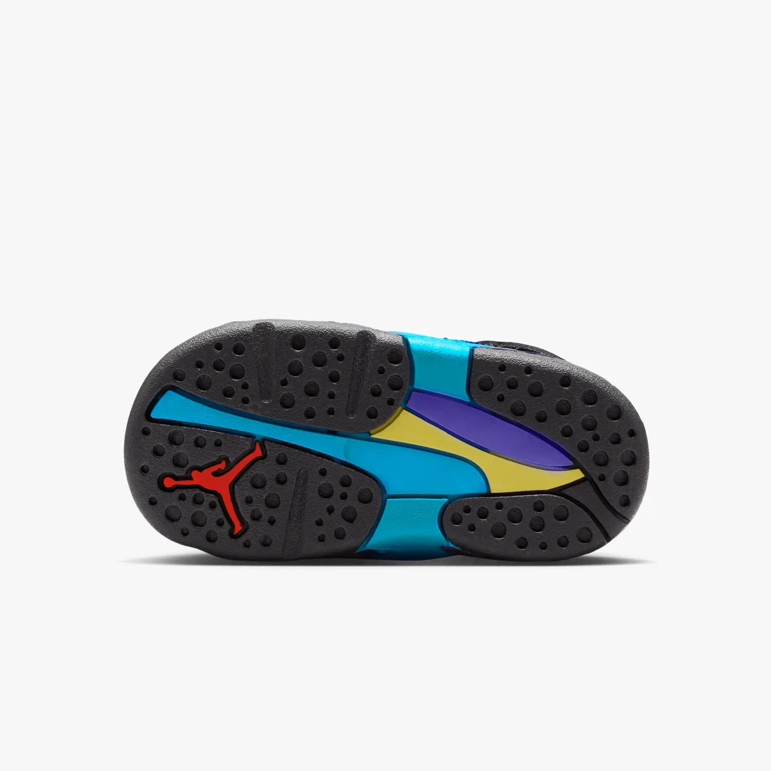 Kid's Air Jordan 8 Retro "Aqua" Toddlers No Socks In Sneakers