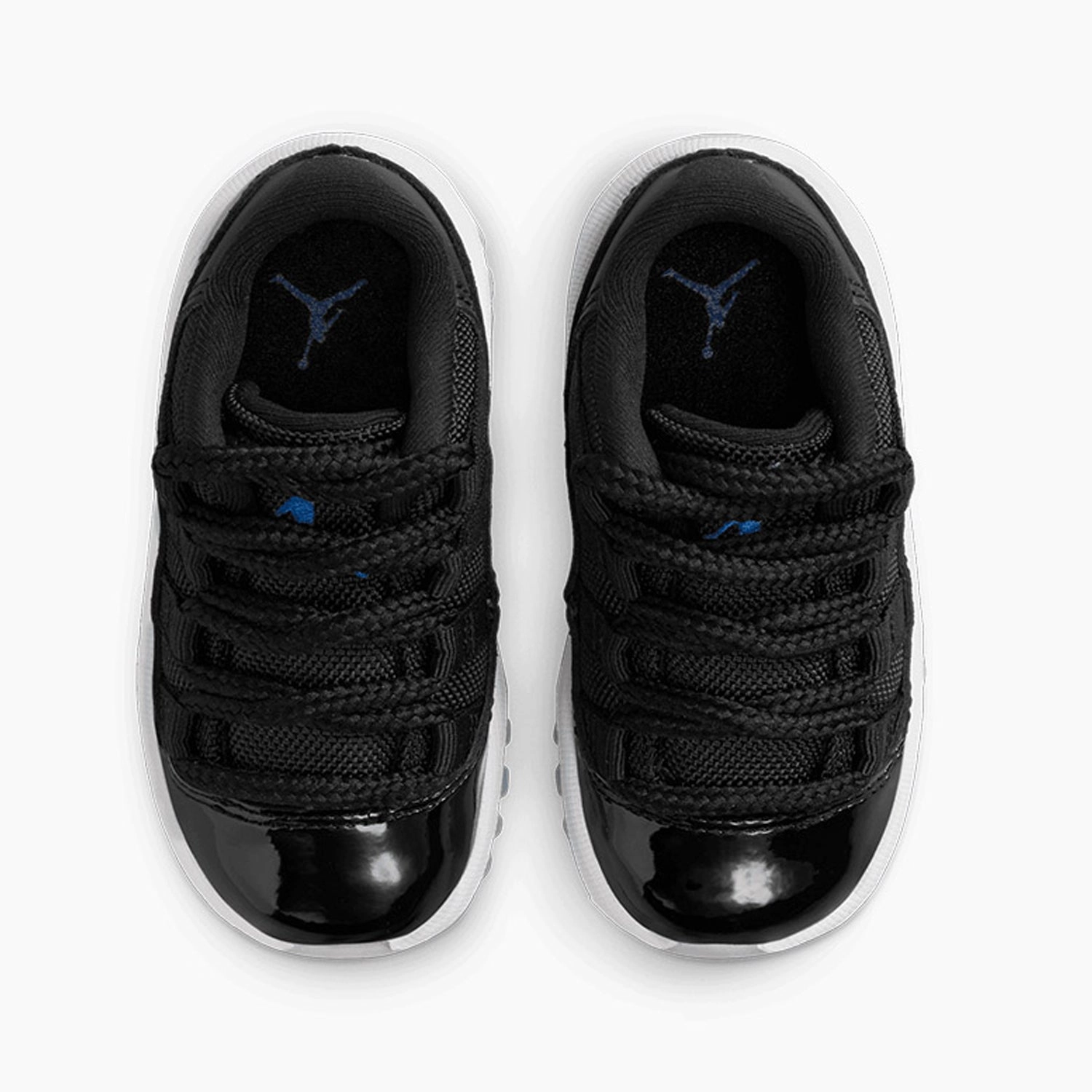 Kid's Jordan 11 Retro Low "Space Jam" Toddlers Badminton Sneakers