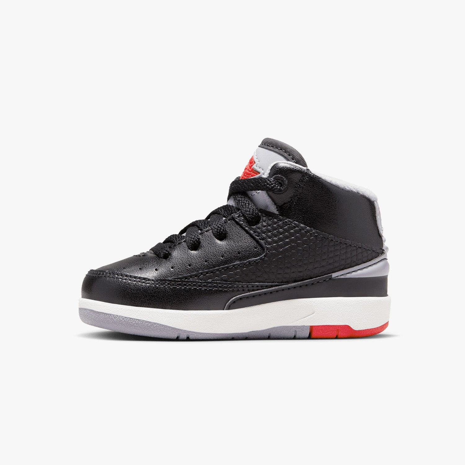 Kid's Jordan 2 Retro "Black Cement" Toddlers Sneakers Clip Art