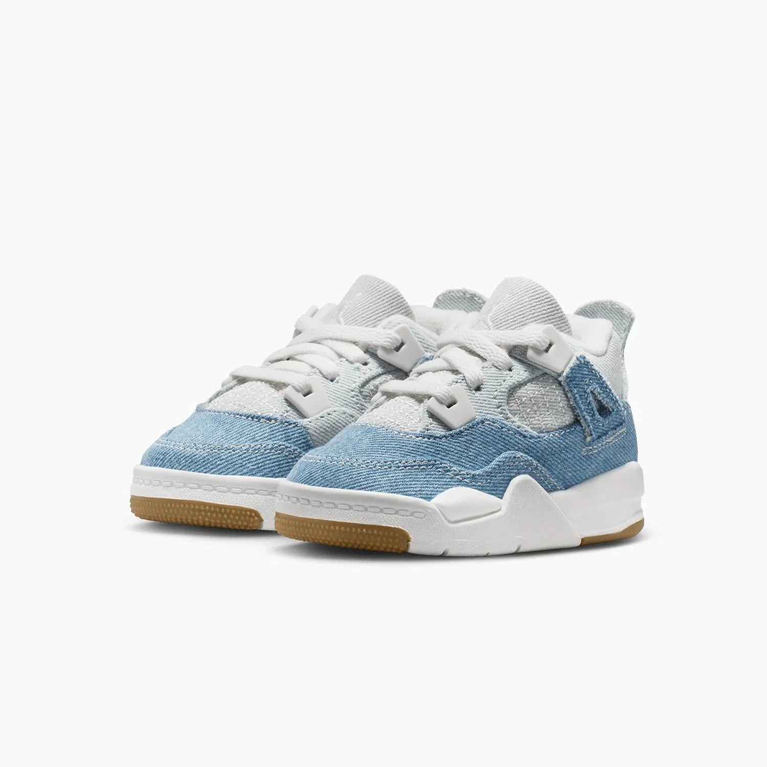 Kid's Jordan 4 Retro Tex "Denim" Toddlers Chanel Shoes Sneakers