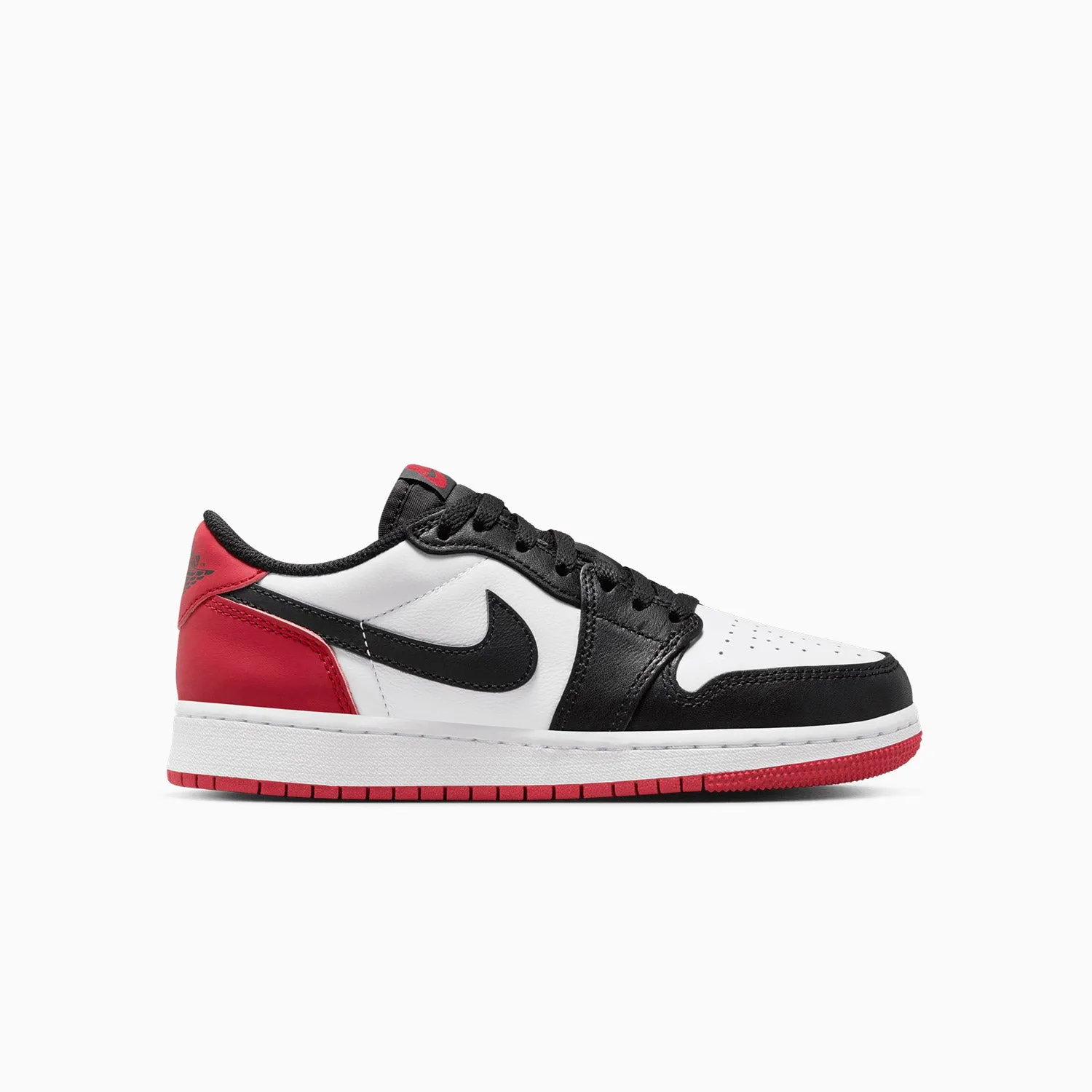 Sneakers On Wheels Kid's Air Jordan 1 Low OG "Black Toe" Grade School