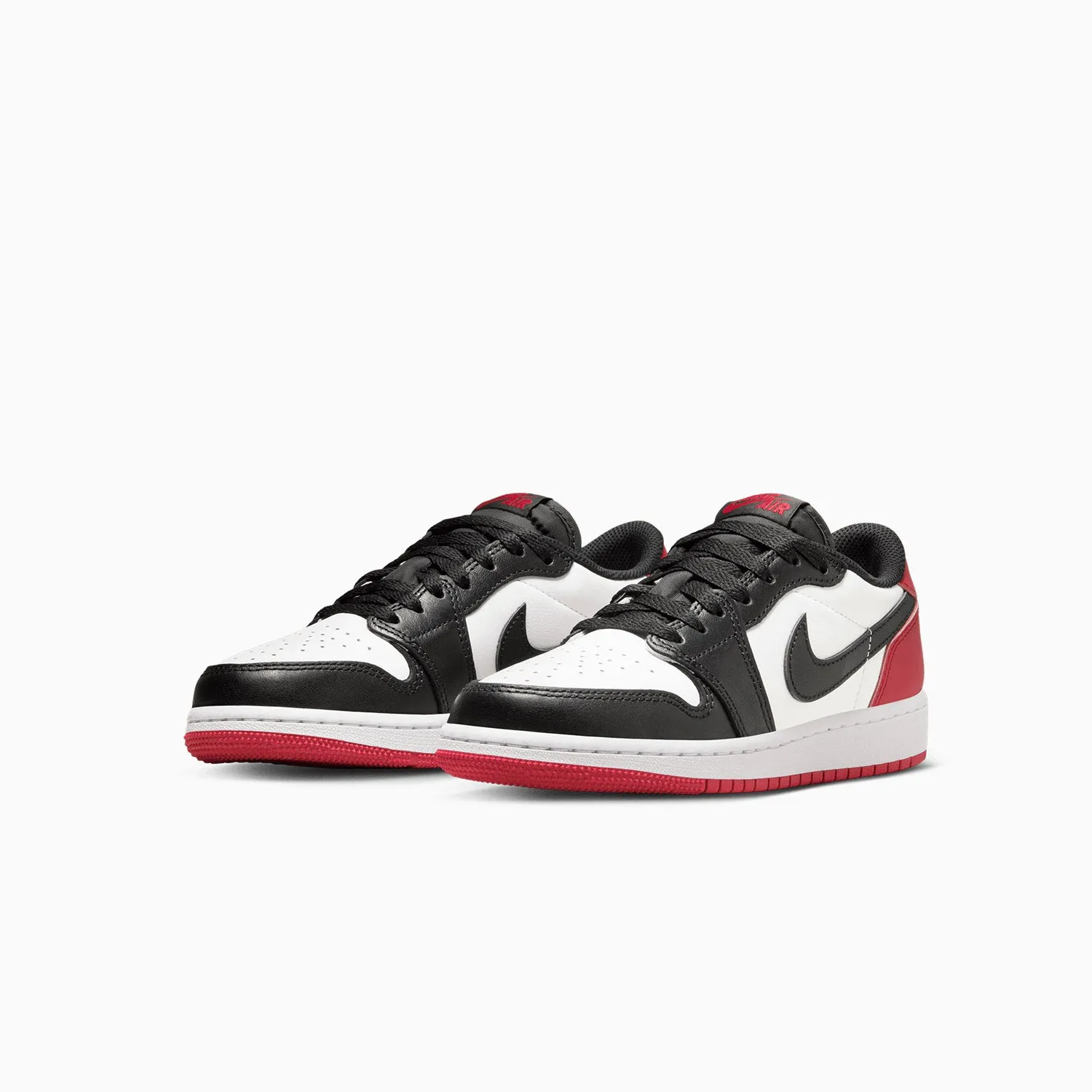 Skechers Platform Sneakers Kid's Air Jordan 1 Low OG "Black Toe" Grade School