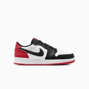 Best Shoe Glue For Sneakers Kid's Air Jordan 1 Low OG "Black Toe" Grade School