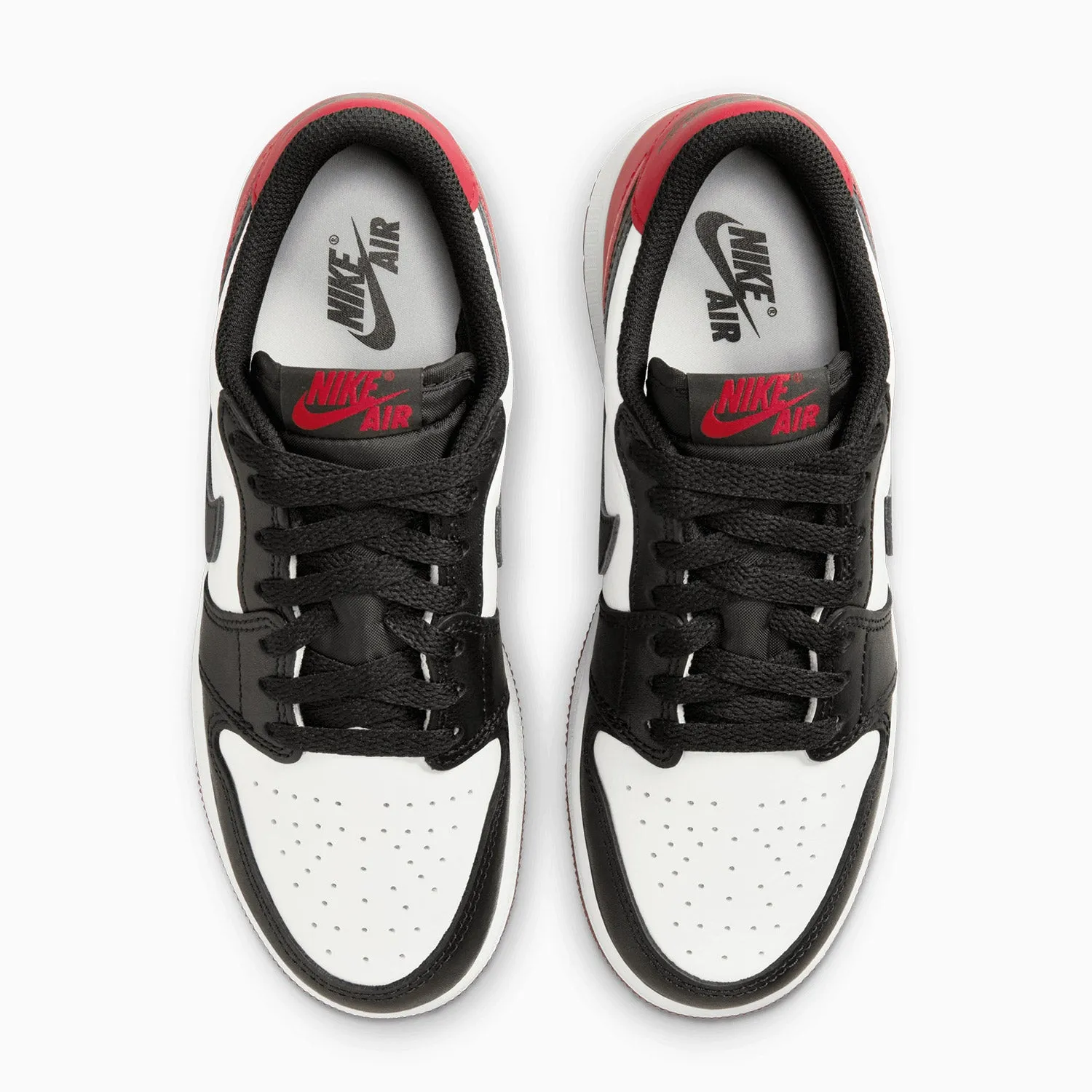 Kid's Air Jordan 1 Low OG "Black Toe" Grade School Composite Sneakers