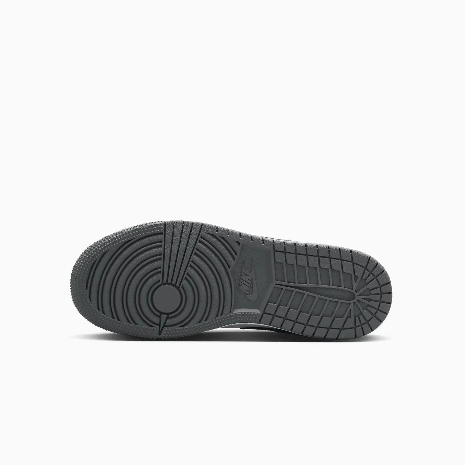 Kid's Air Jordan 1 Low "Grey White" Grade School Sneakers Dunk Low