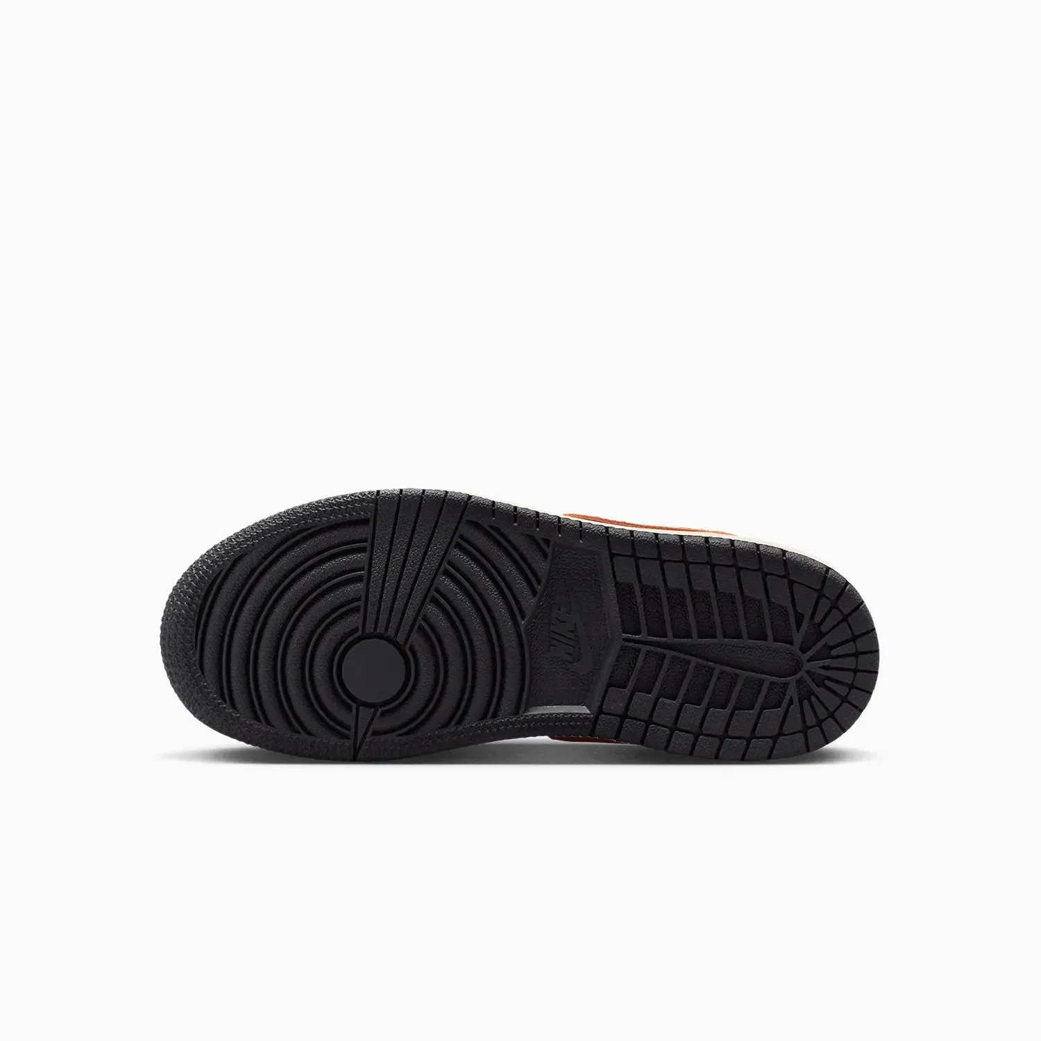 Kid's Air Jordan 1 Mid Black "Toe Starfish" Pre School Podiatrist Recommended Sneakers