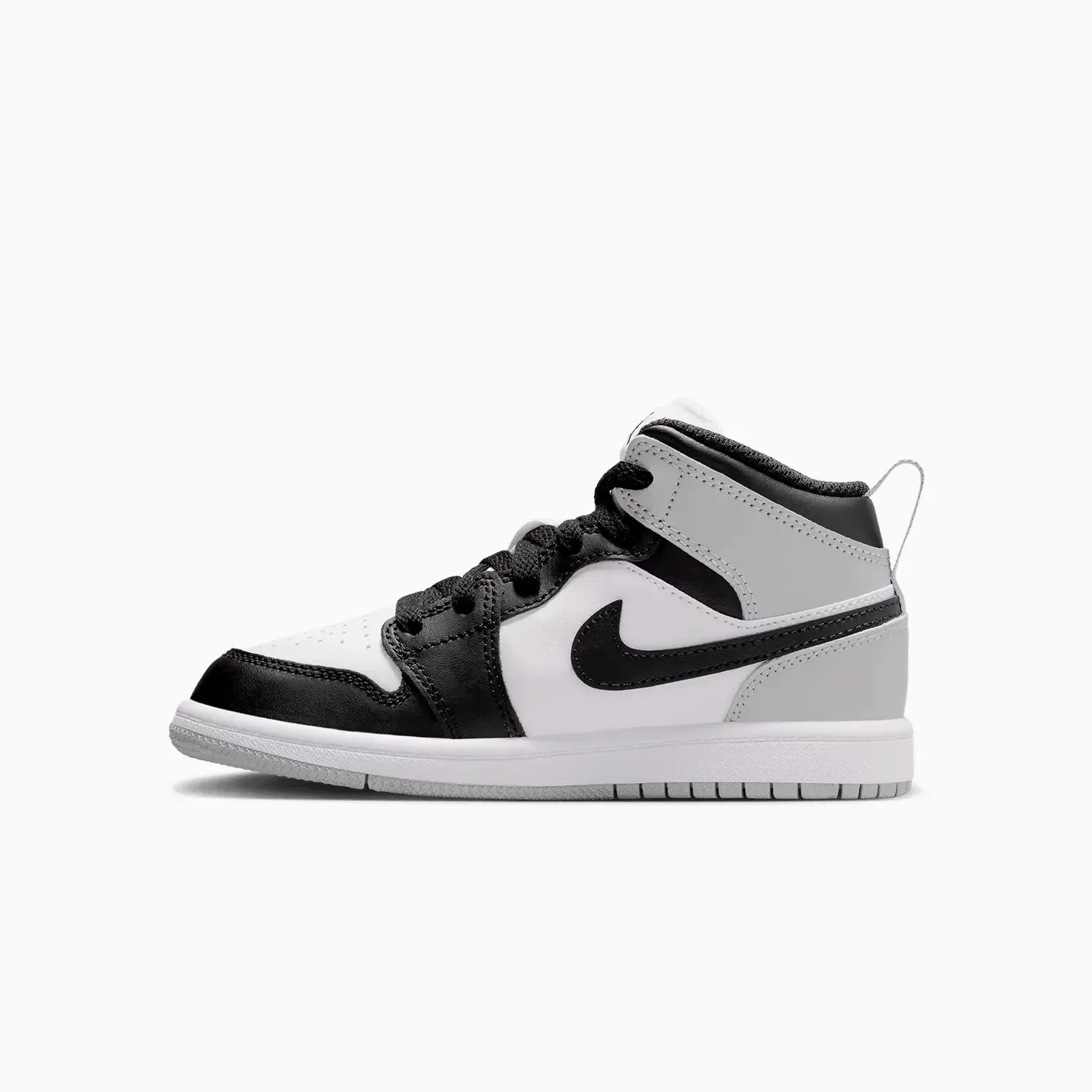 Kid's Air Jordan 1 Mid "Barons" Pre School Wide Width Walking Sneakers